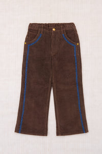 Corduroy Western Slim Flared Pant