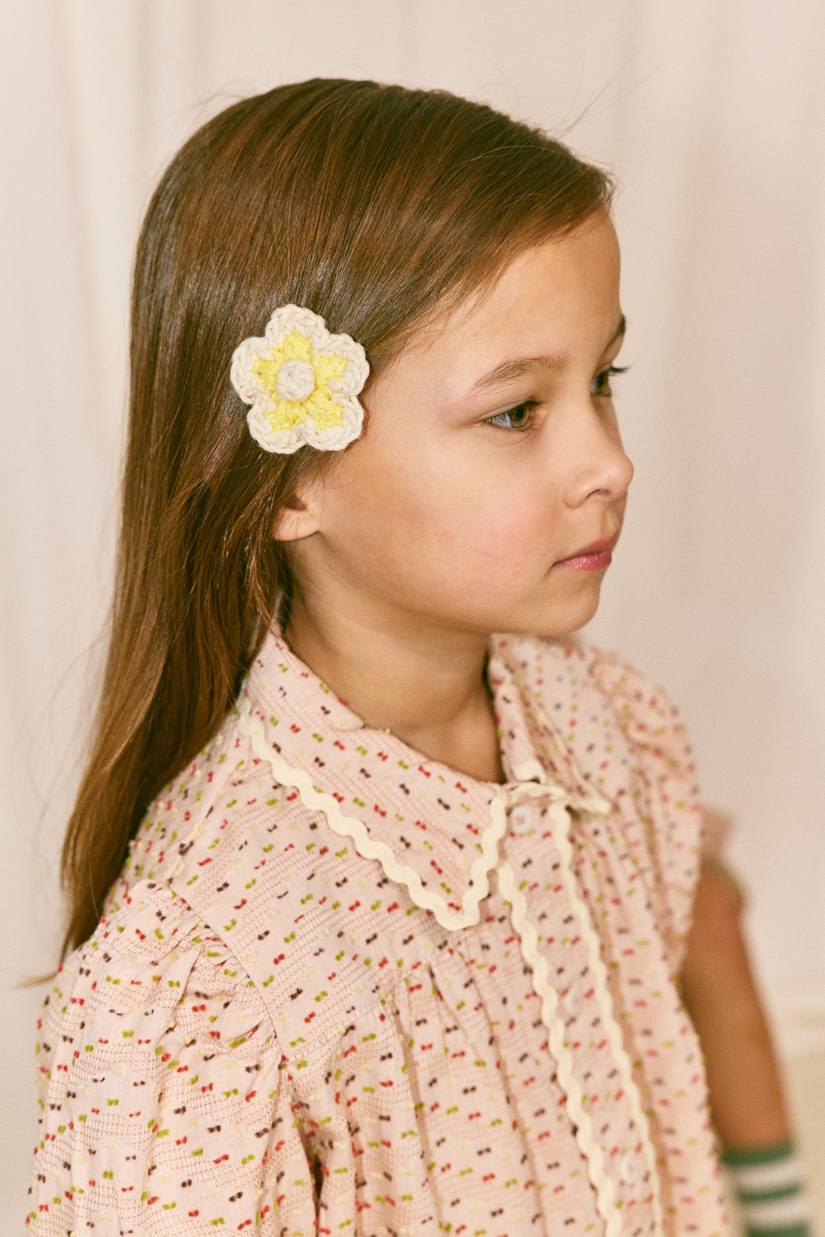 Medium Flower Clip Set – Misha & Puff