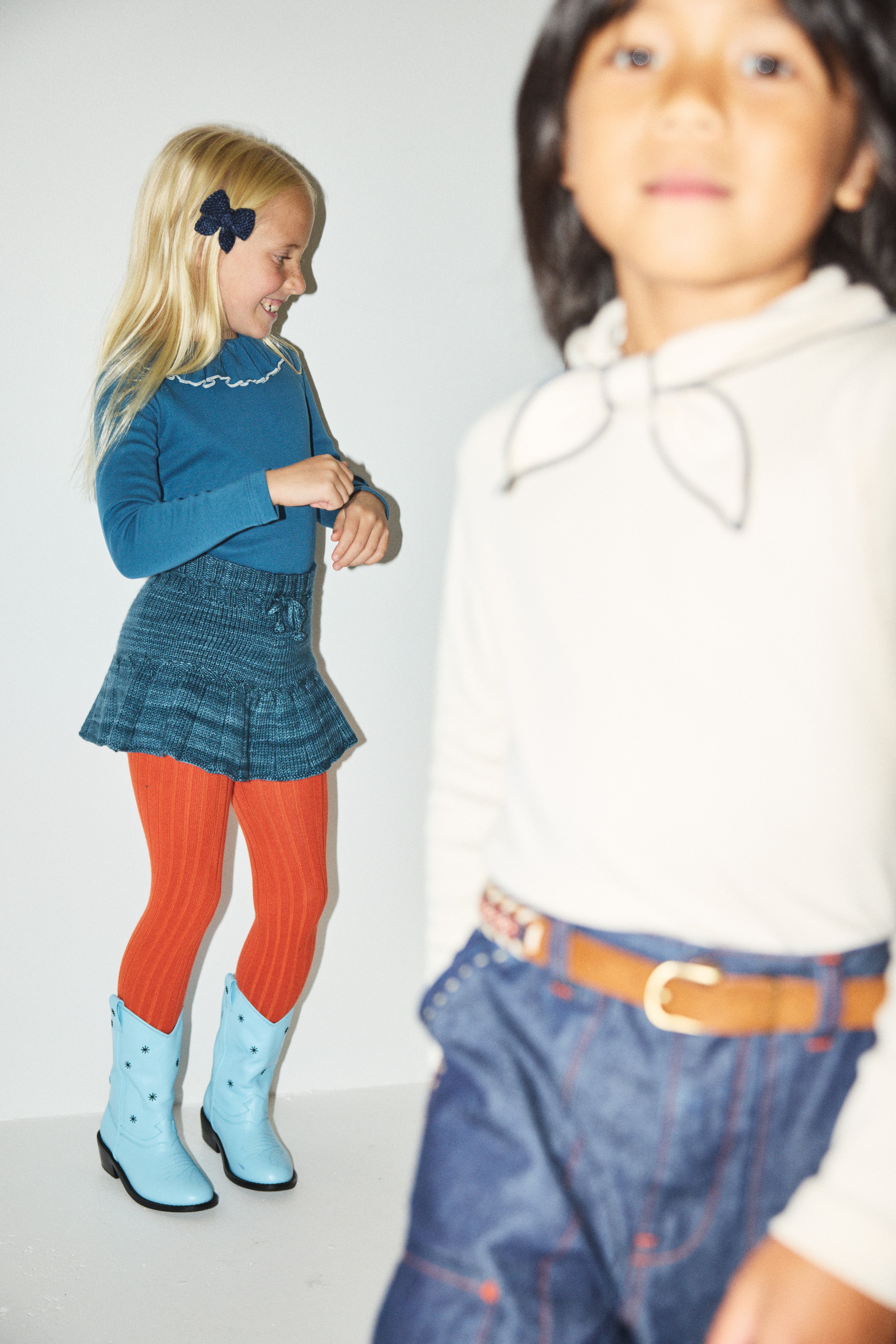 misha&puff■Skating Pond Skirt■Maritime Skating Pond Skirt – Misha & Puff