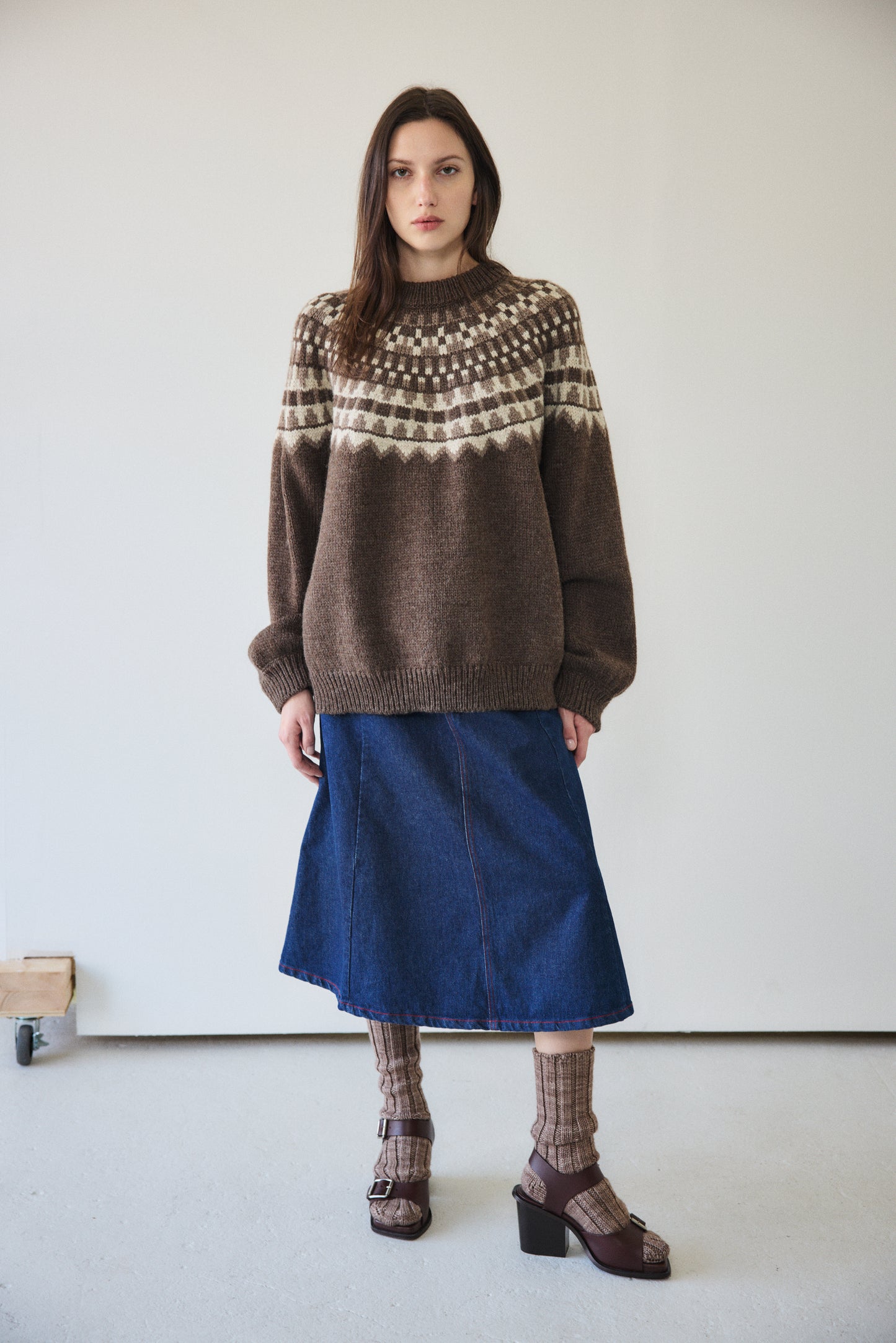 Adult Fair Isle Freja Sweater