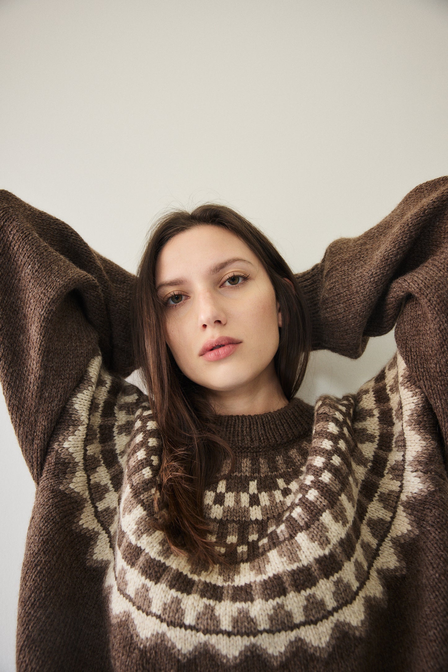 Adult Fair Isle Freja Sweater