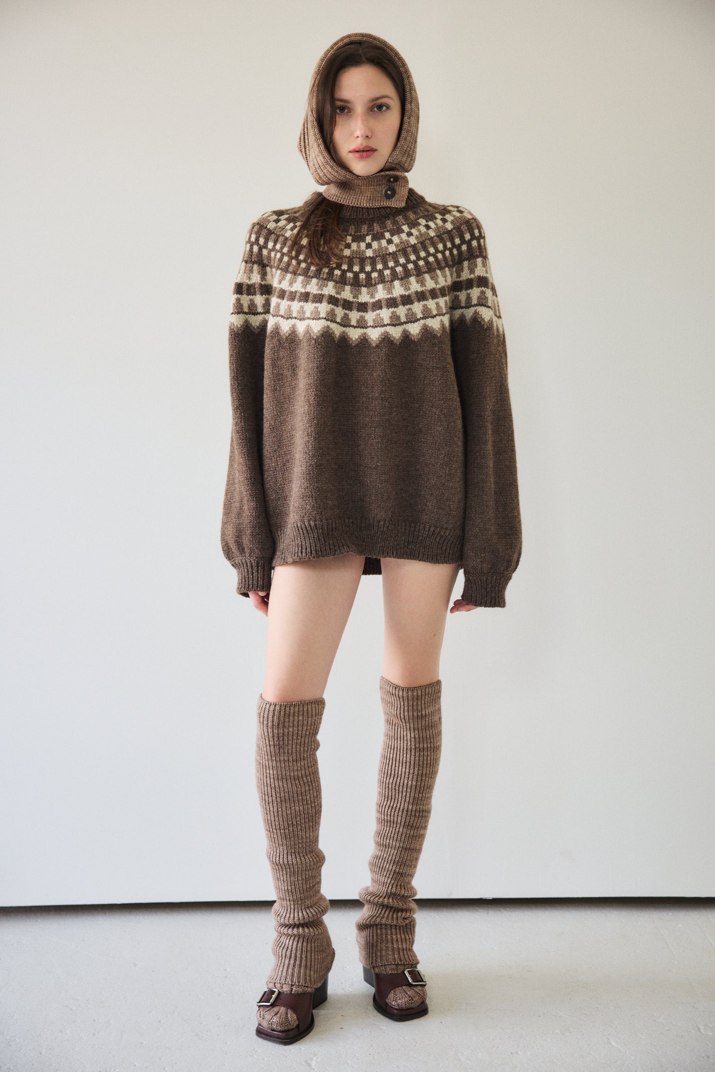 Adult Fair Isle Freja Sweater