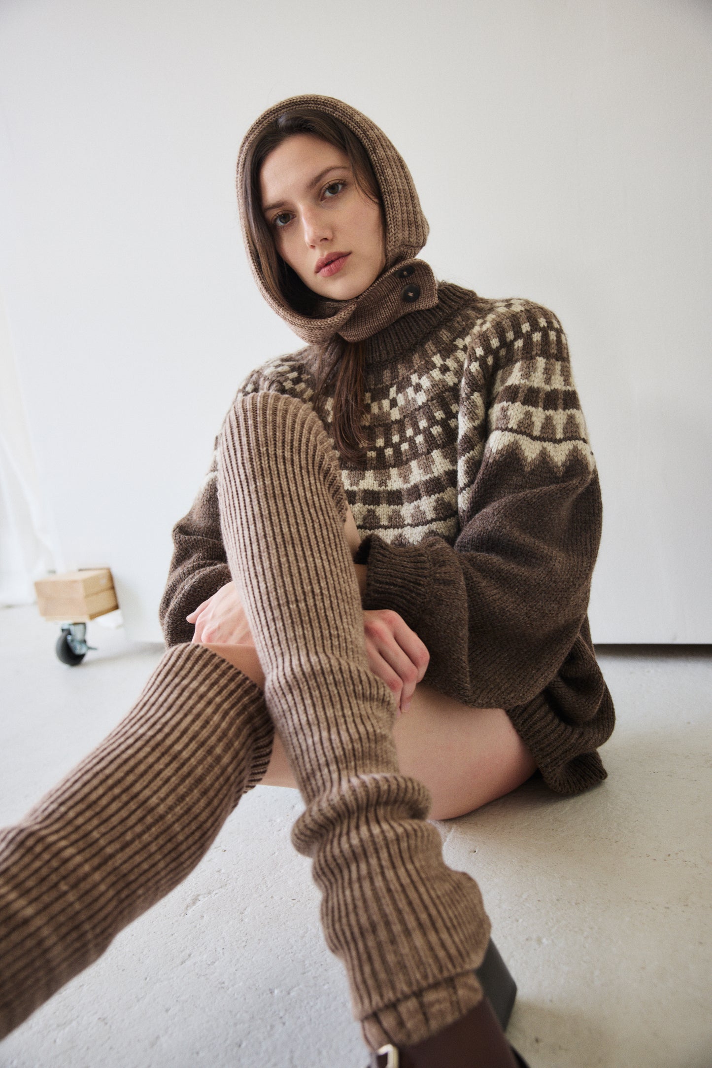 Adult Fair Isle Freja Sweater