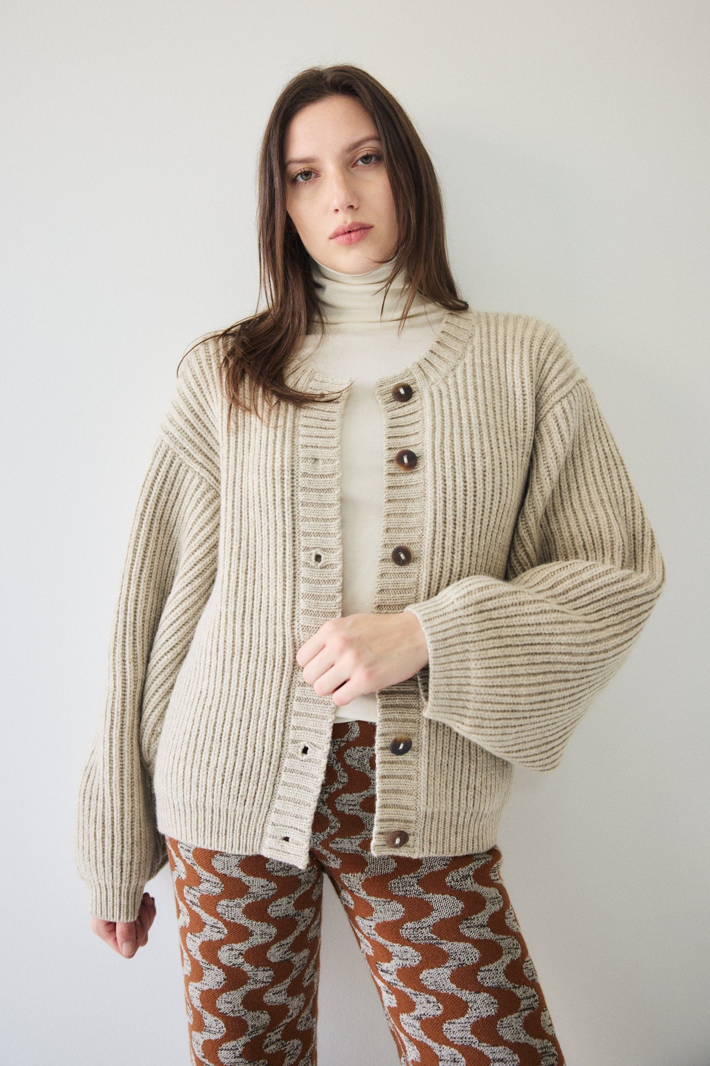 Adult Fisherman Cardigan