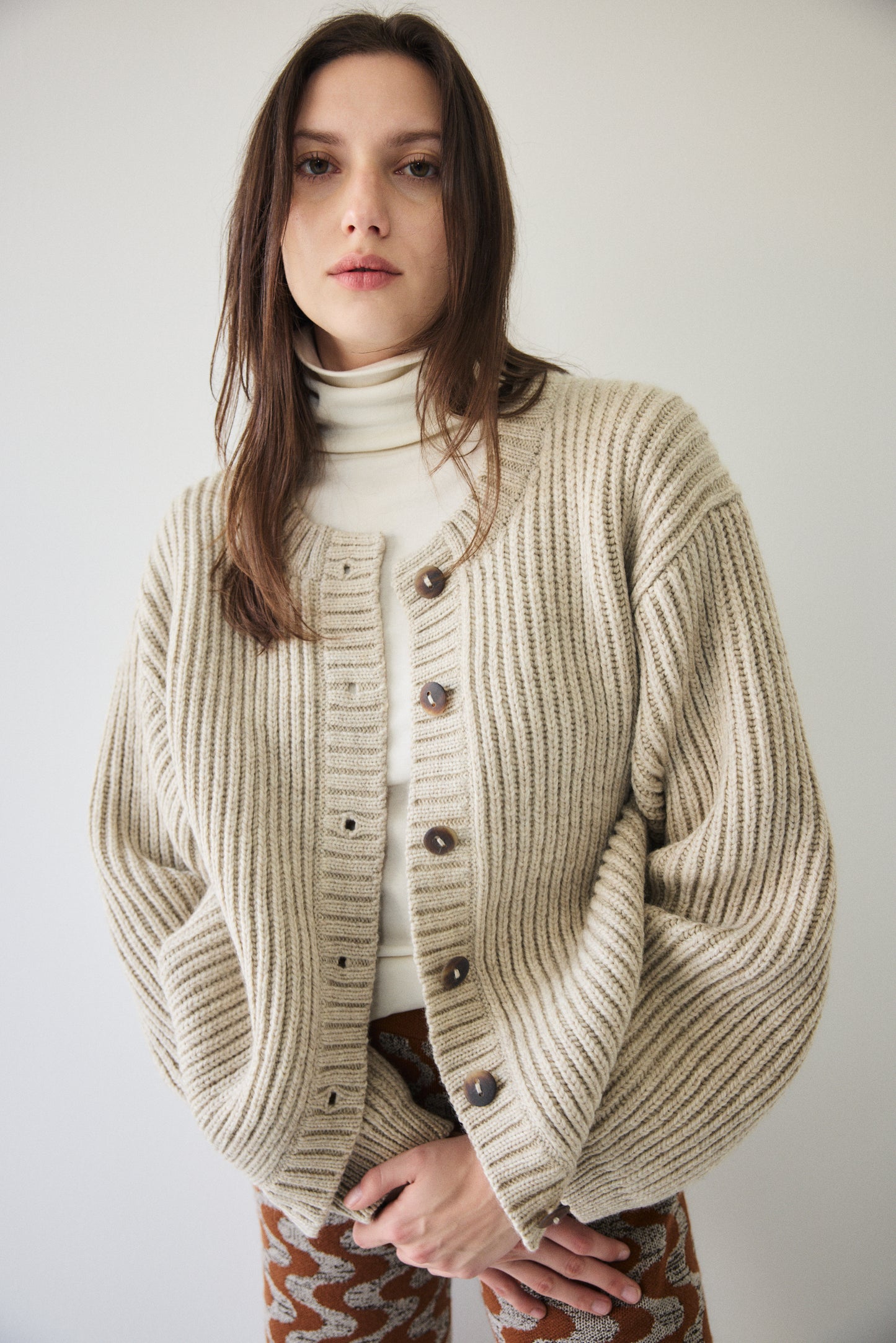 Adult Fisherman Cardigan