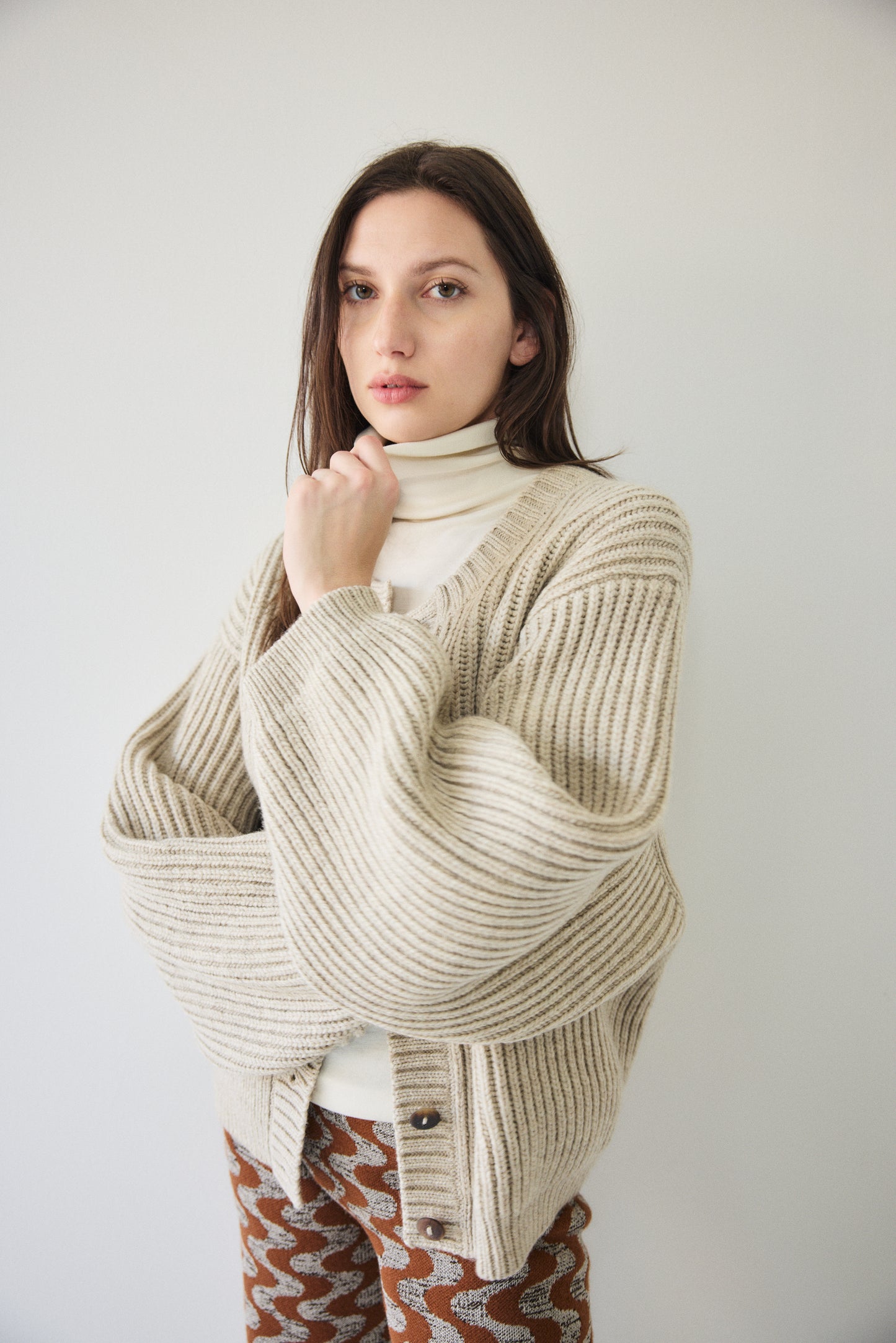 Adult Fisherman Cardigan