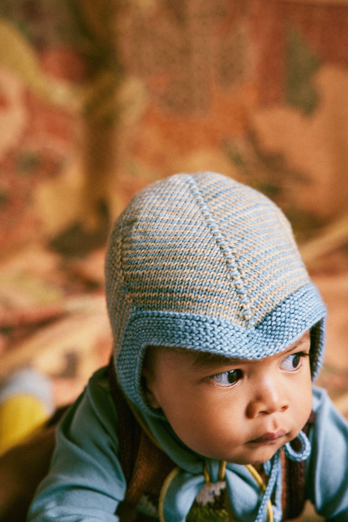 Baby Strata Acorn Bonnet