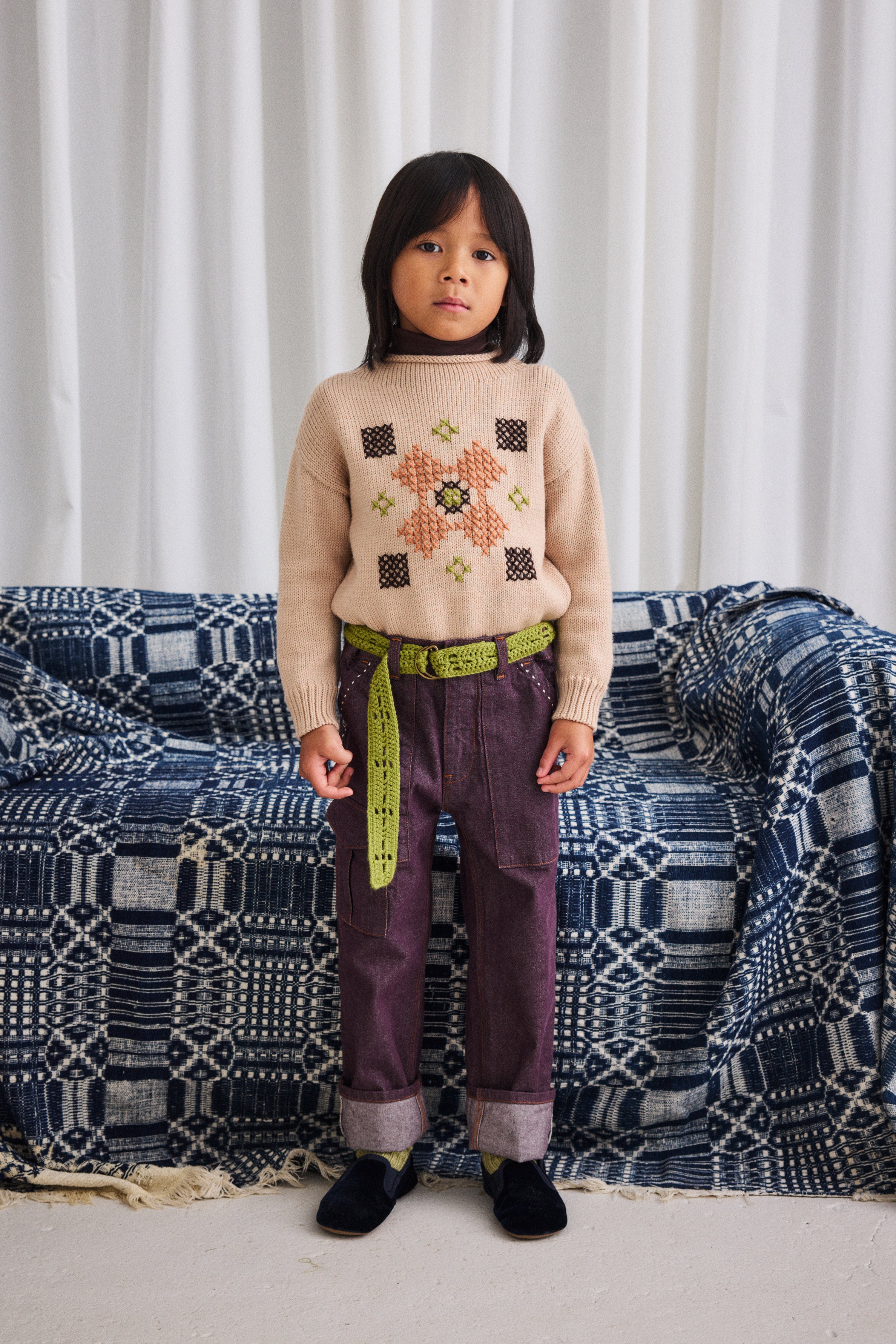 Misha&Puff Utility Jean 4Y ボトムス・スパッツ Misha&Puff Utility