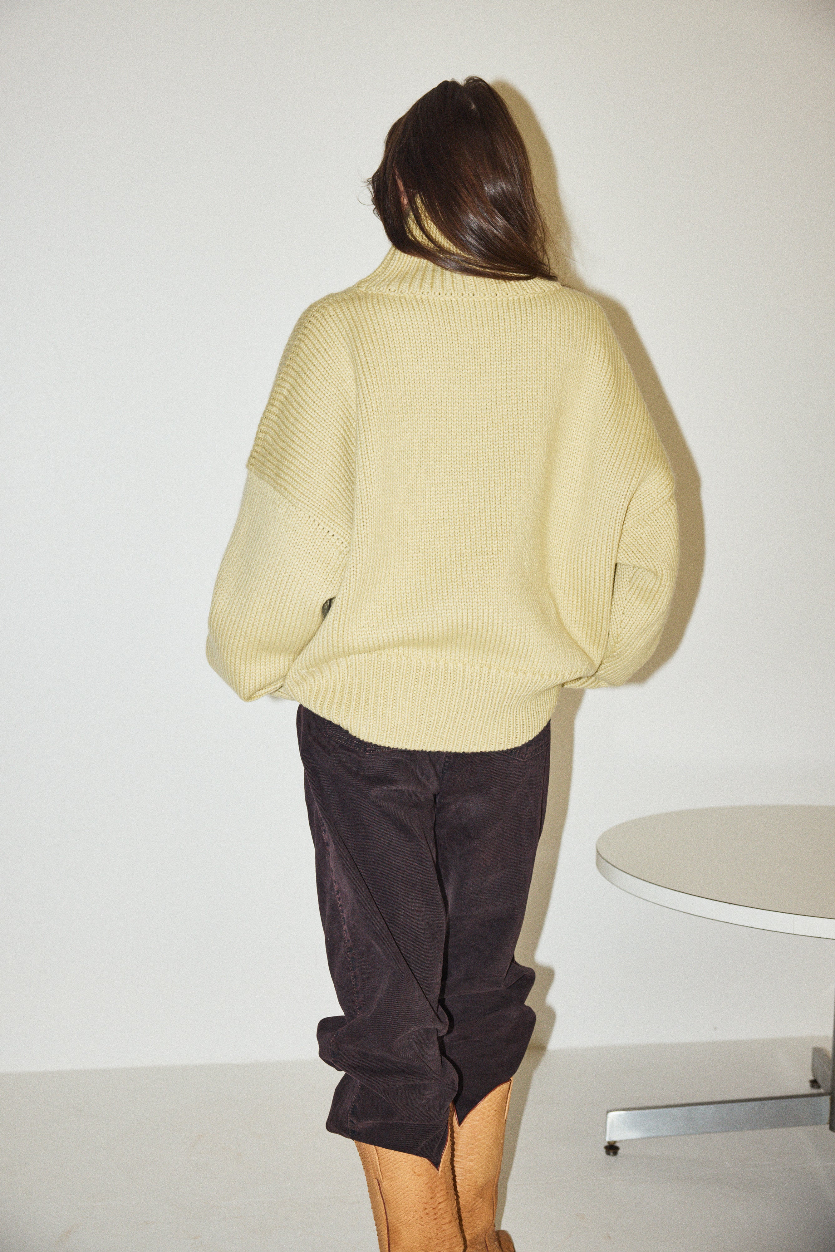 N.♡Misha&Puff LongSleeveVintageHenley Turtleneck Sweater – Misha & Puff