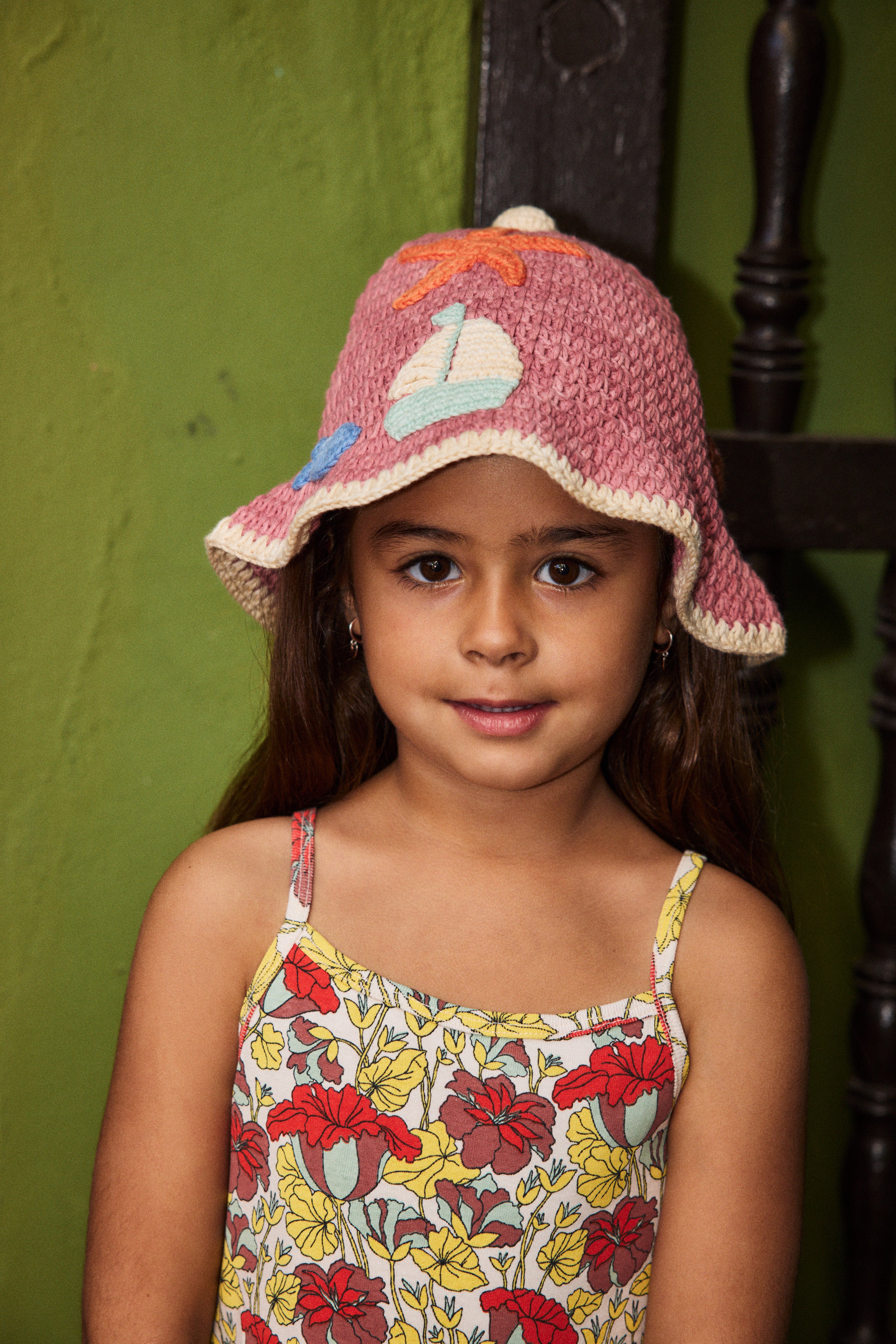 帽子 Misha&puff Sunhat Picnic Confetti 2-4y MISHA_AND_PUFF_STARLING_SUNHAT