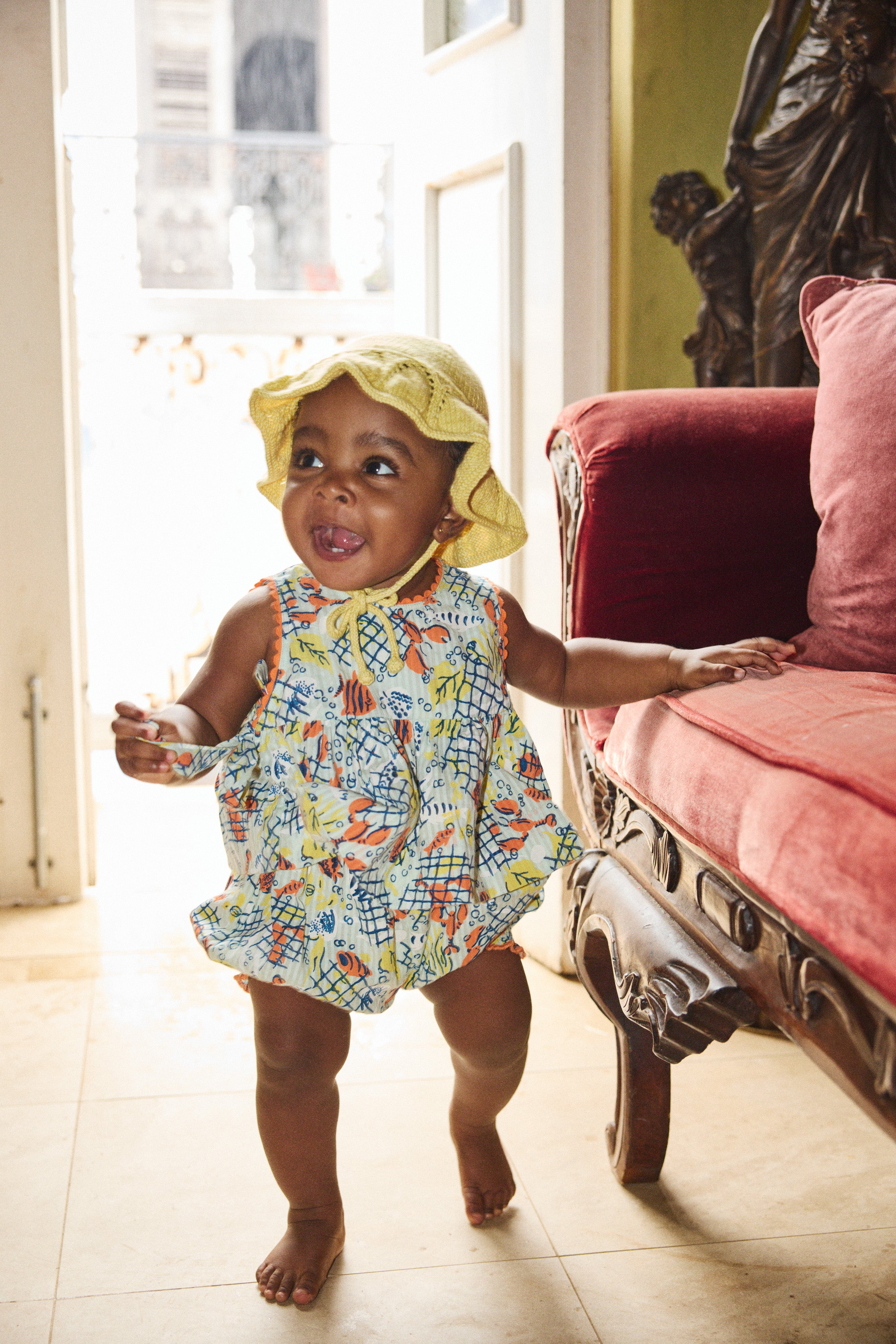 Baby Seersucker Lottie Top – Misha & Puff