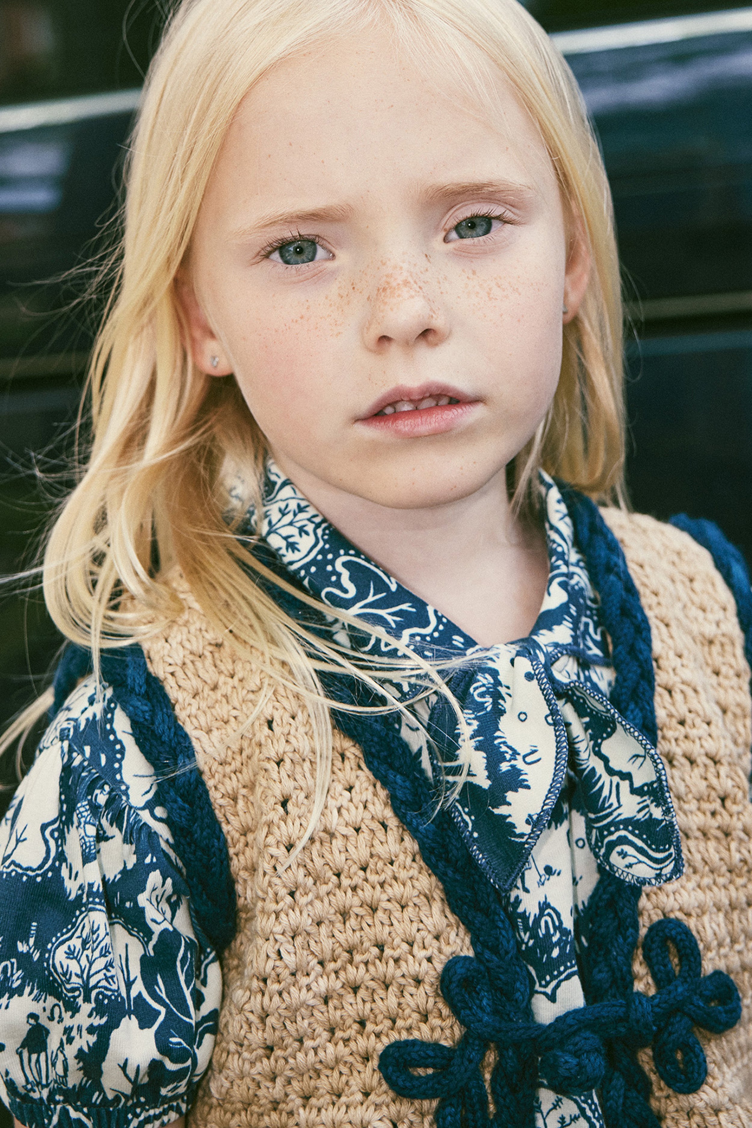 Misha&Puff 作り上げ Prinecone Cardigan 12-18m