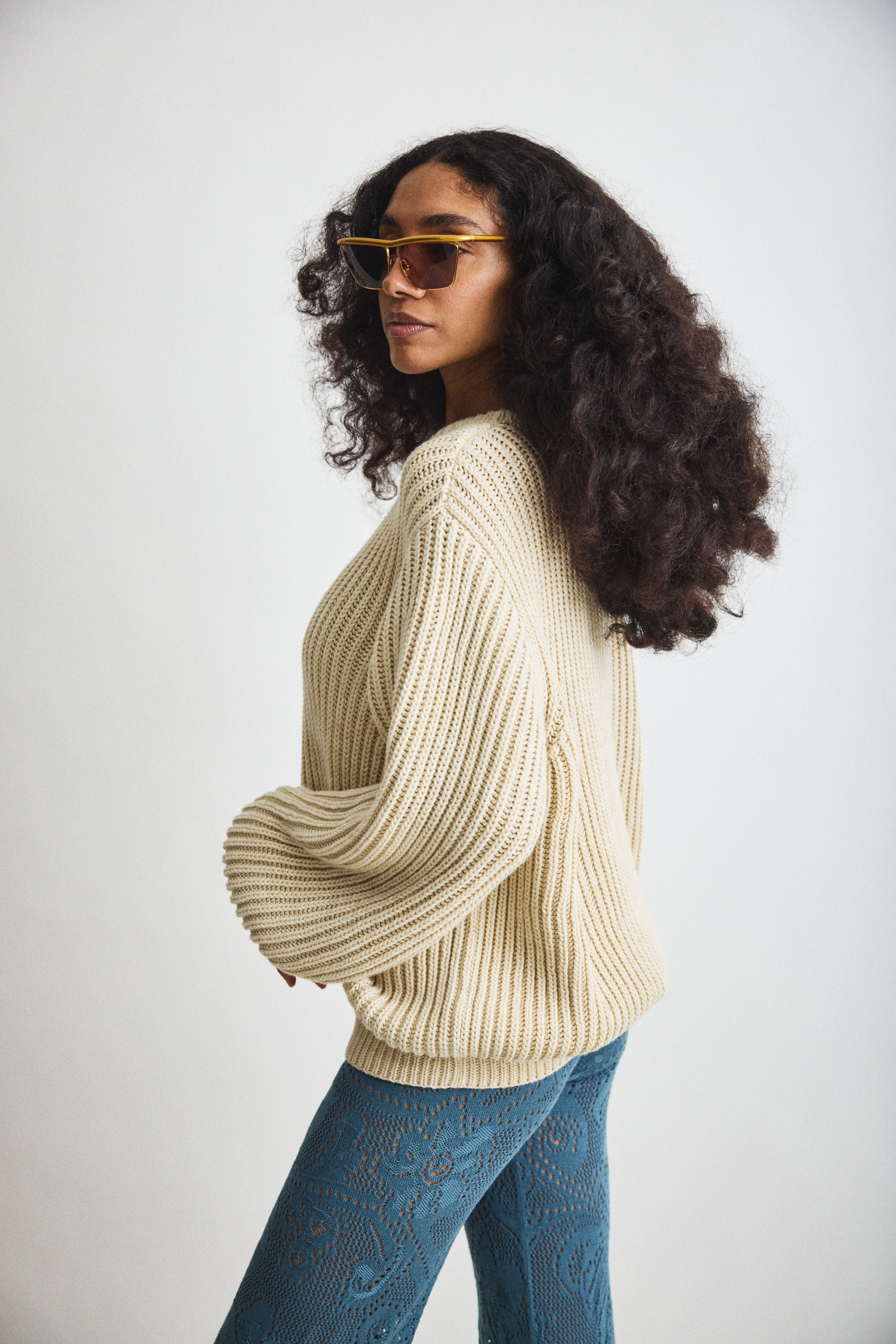 Fisherman Crew Pullover – Misha & Puff