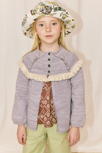 Ruffle Cardigan