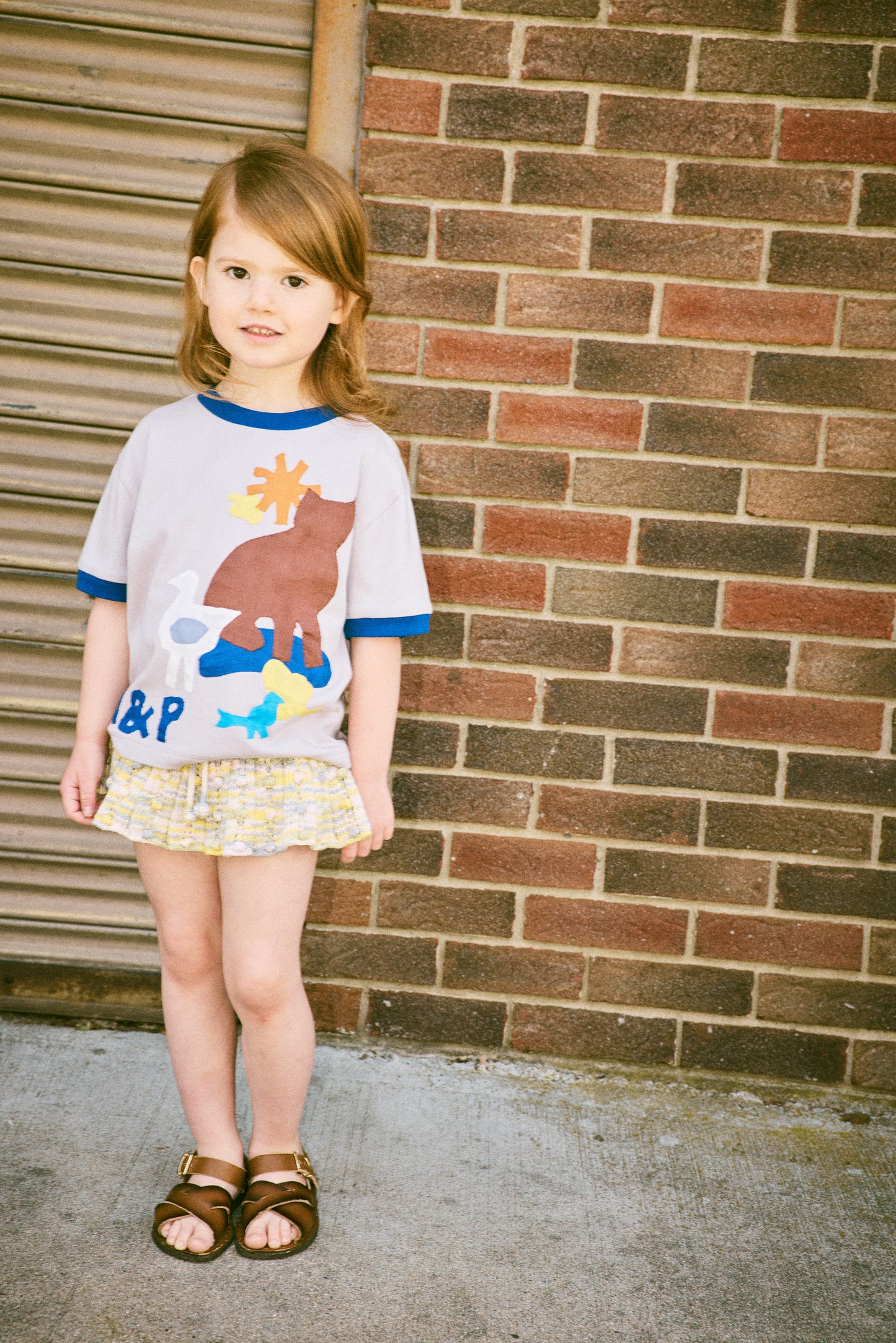 Eyelet Popcorn Skating Skirt