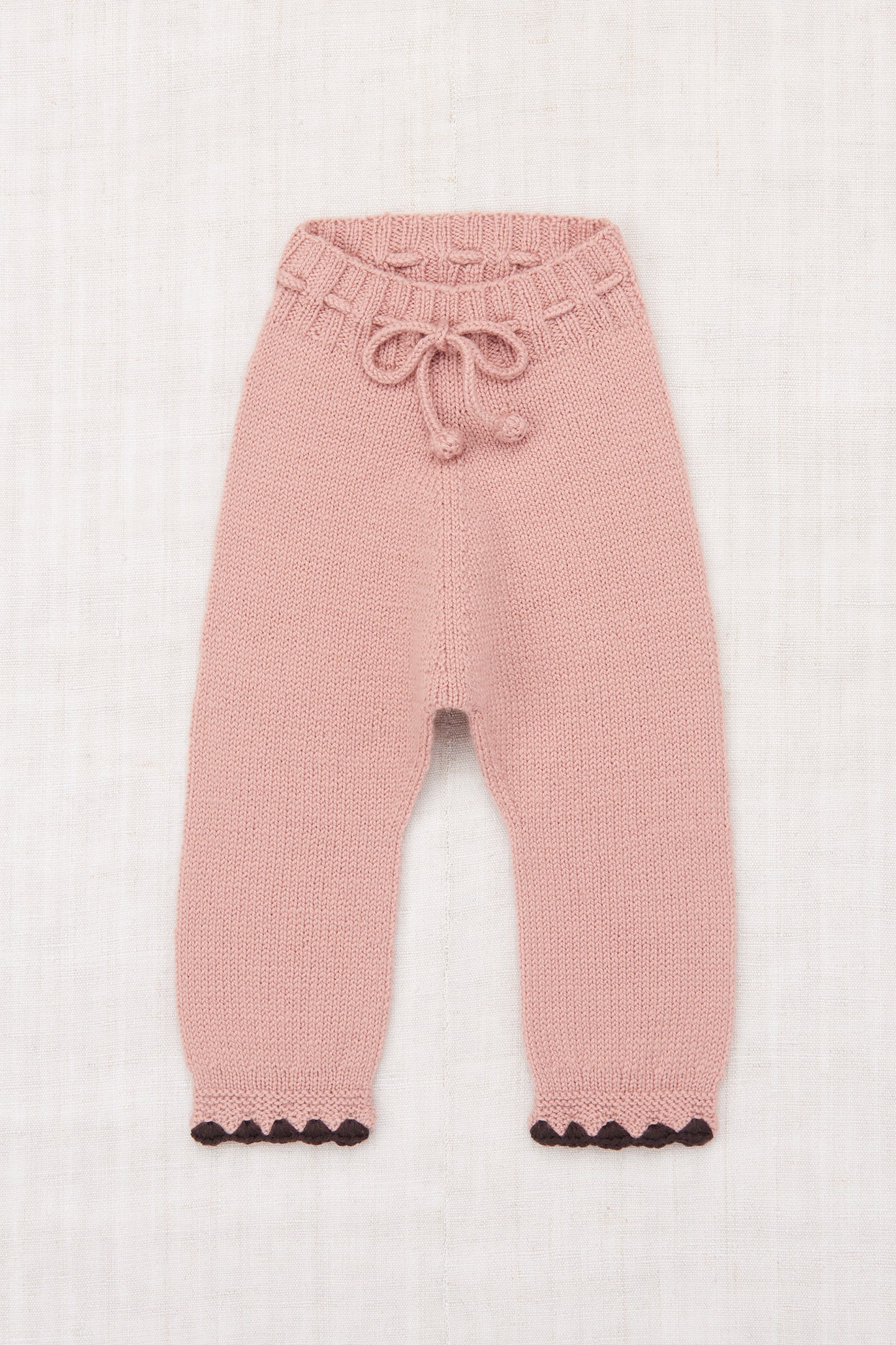 Baby Crochet Trim Snowy Day Legging