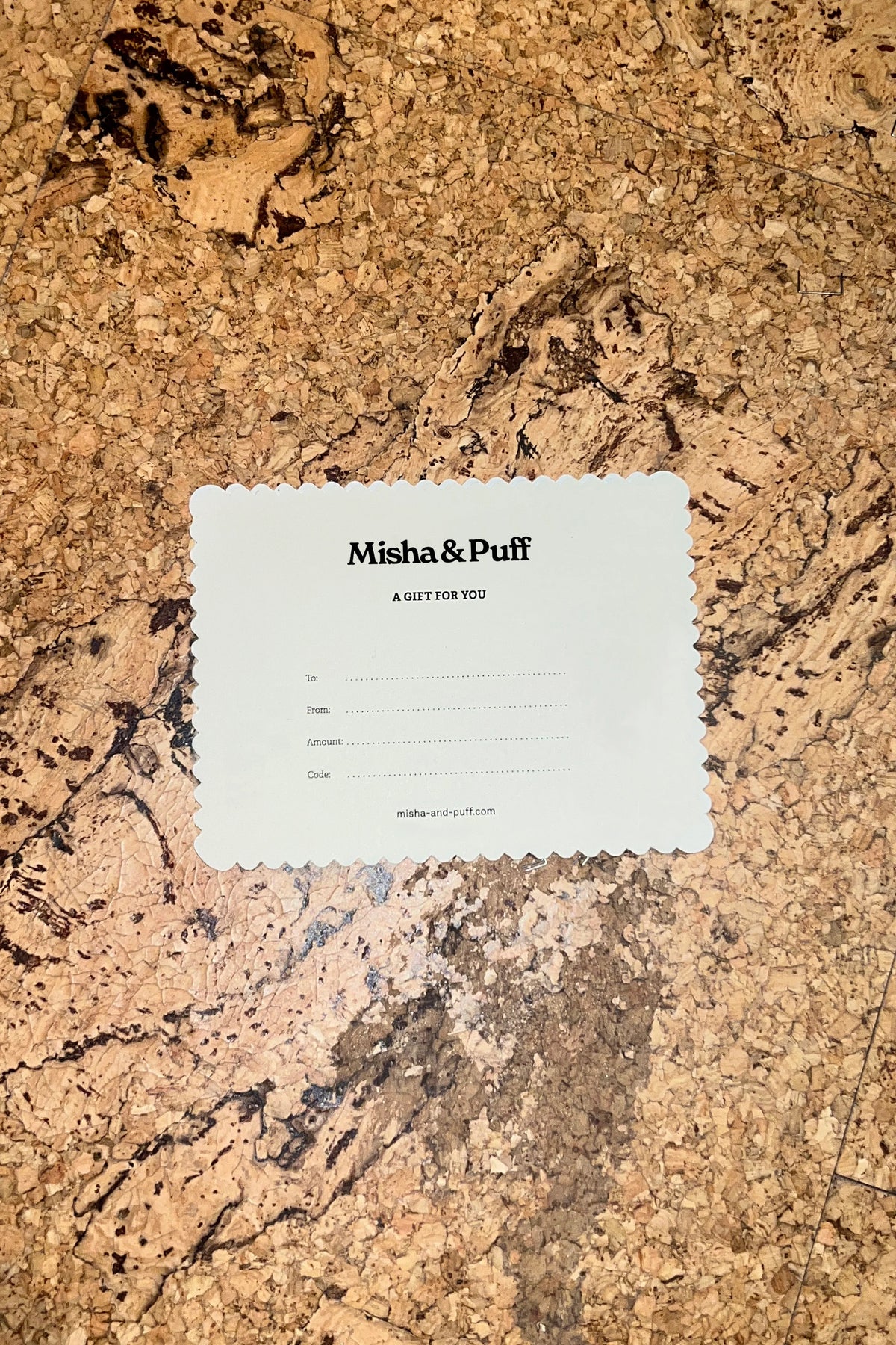 Gift Card – Misha & Puff