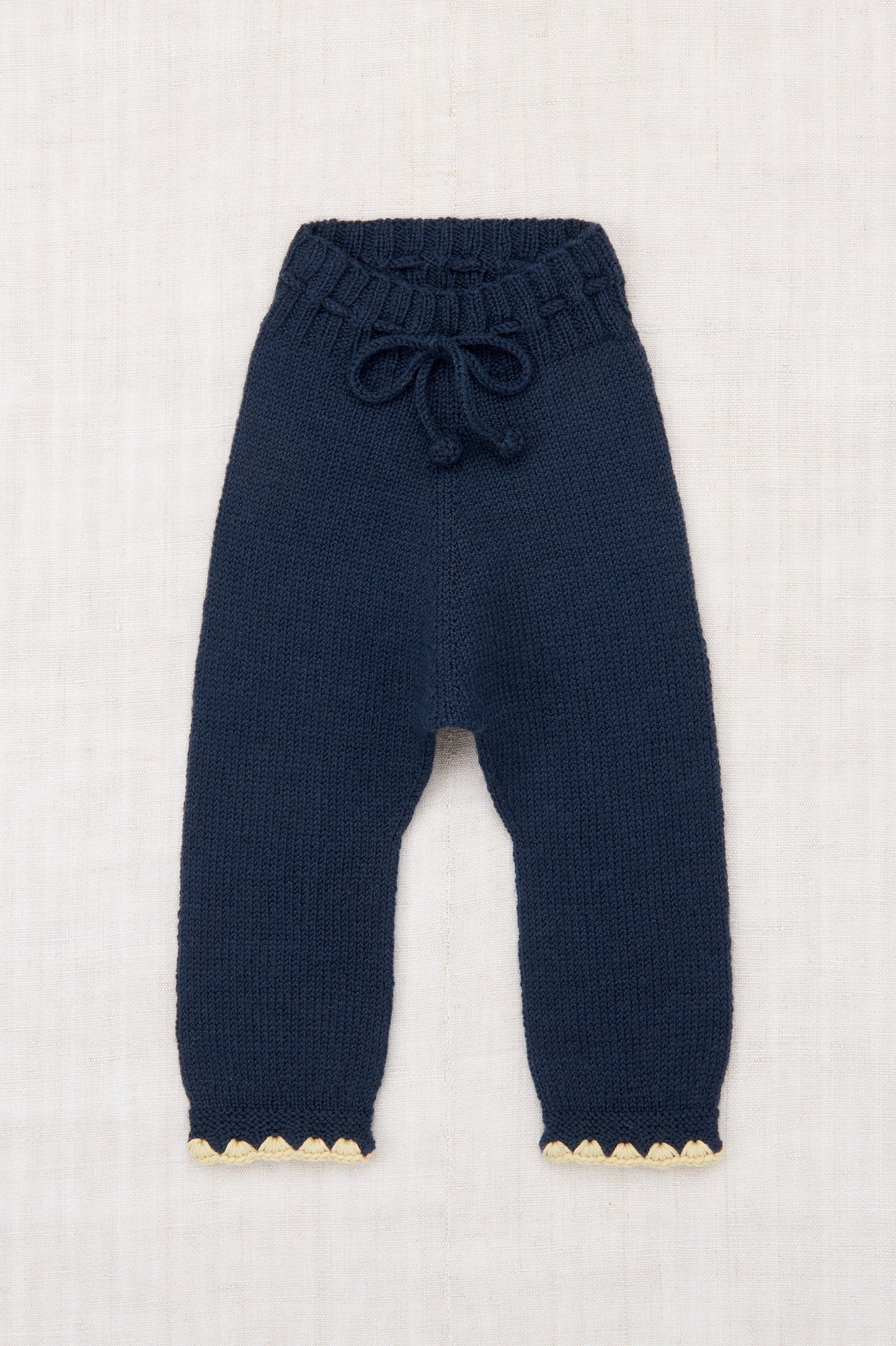 Baby Crochet Trim Snowy Day Legging