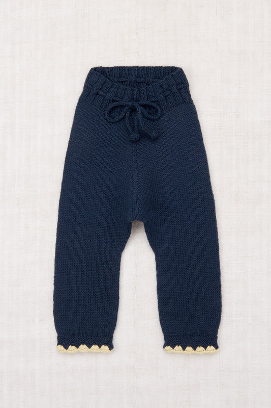 Baby Crochet Trim Snowy Day Legging