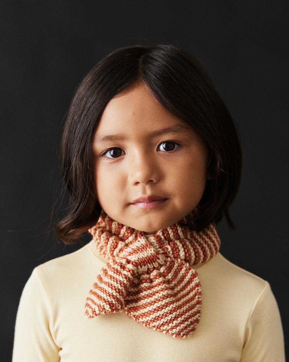 Strata Sledding Scarf - Misha & Puff