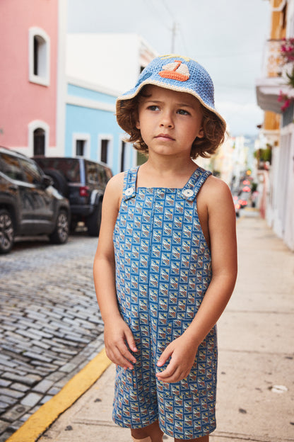 Overall Shorts