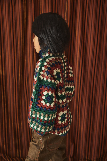 Crochet Big Square Jacket