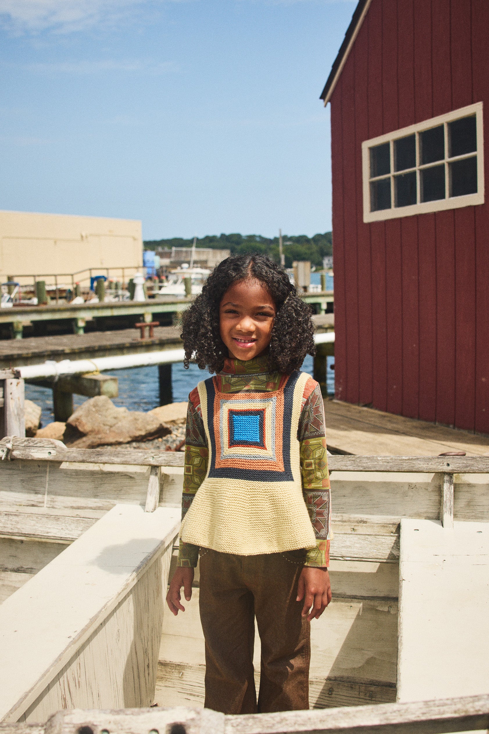 Log Cabin Top – Misha & Puff