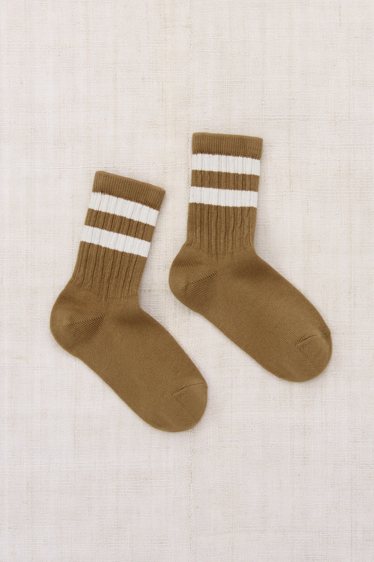 Nico Ribbed Varsity Crew Socks