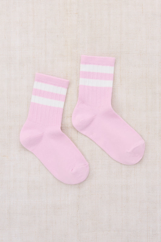 Nico Ribbed Varsity Crew Socks