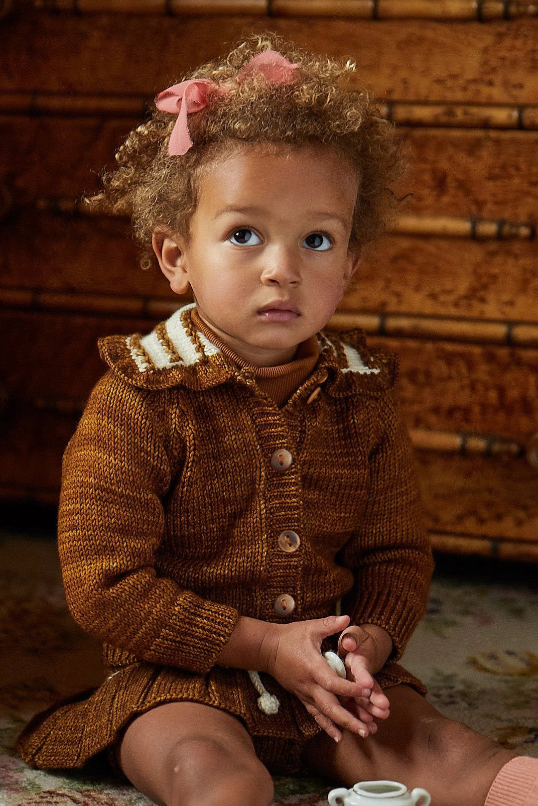 String of Bobbles Cardigan