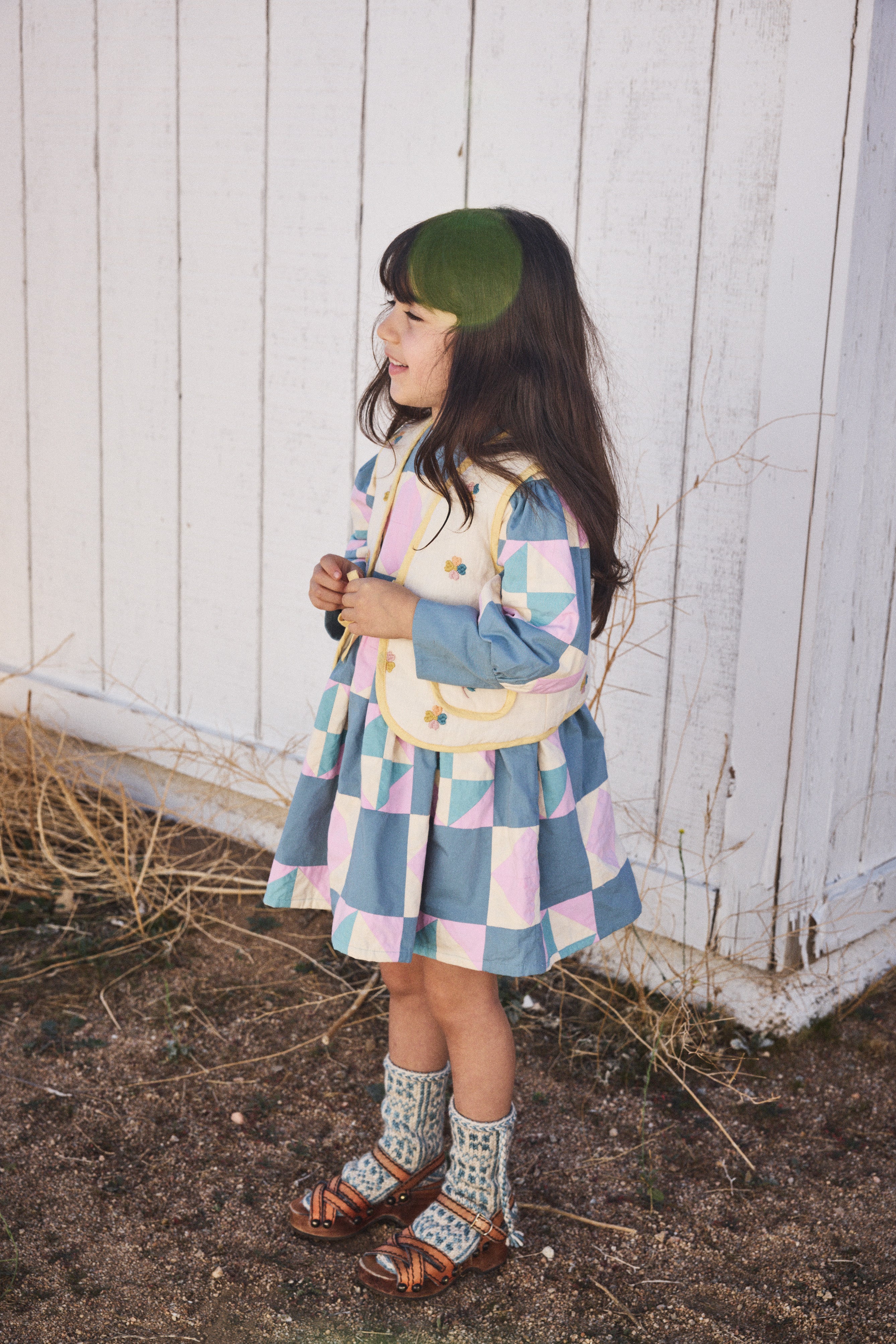 Dorothea Patchwork Dress – Misha & Puff