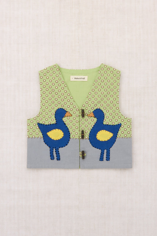 Flock Appliqué Vest