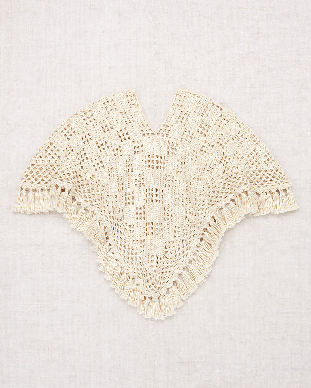 Lattice Crochet Poncho