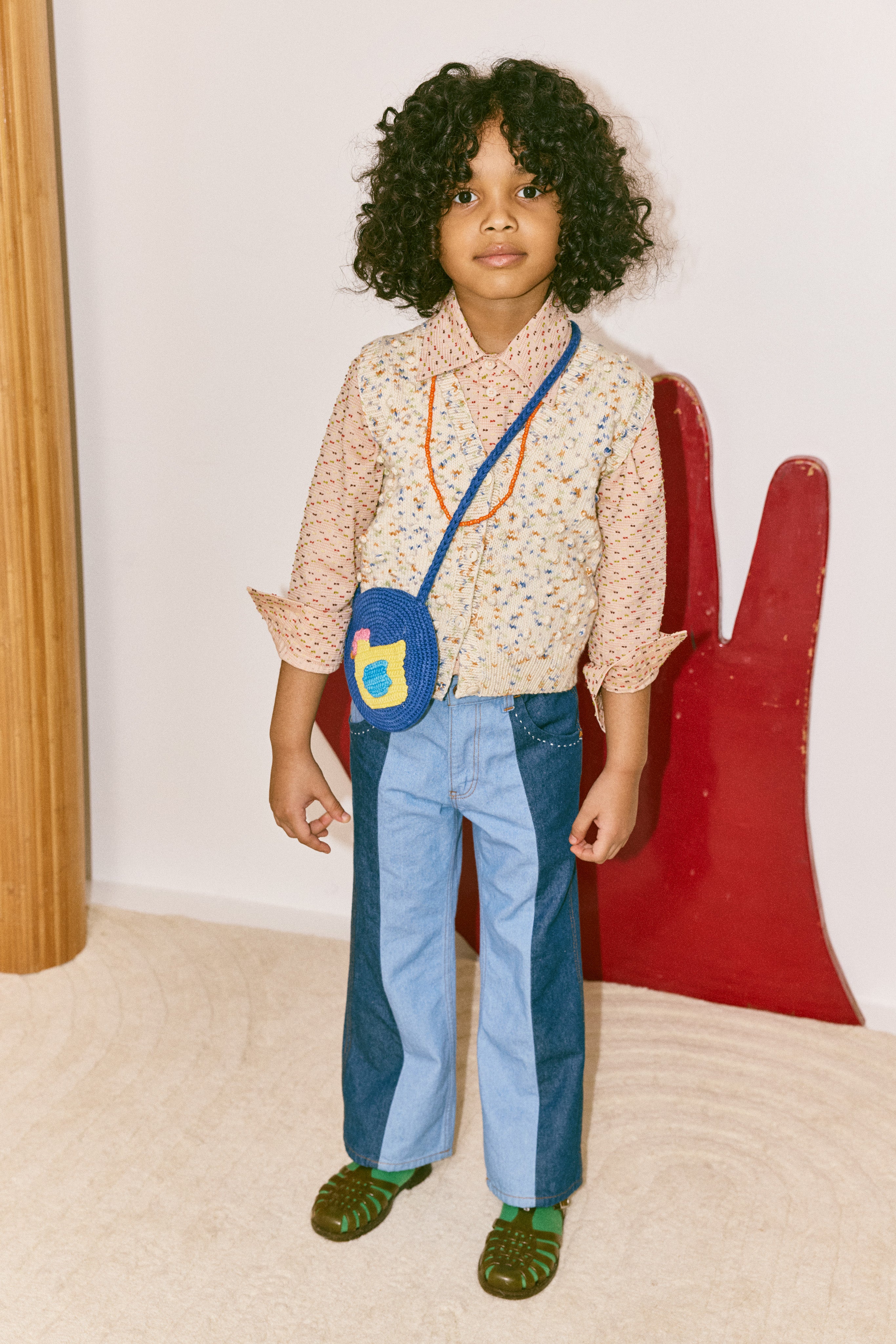 トップス misha and puff popcorn vest 3-4Y Auggie Popcorn Vest – Misha & Puff