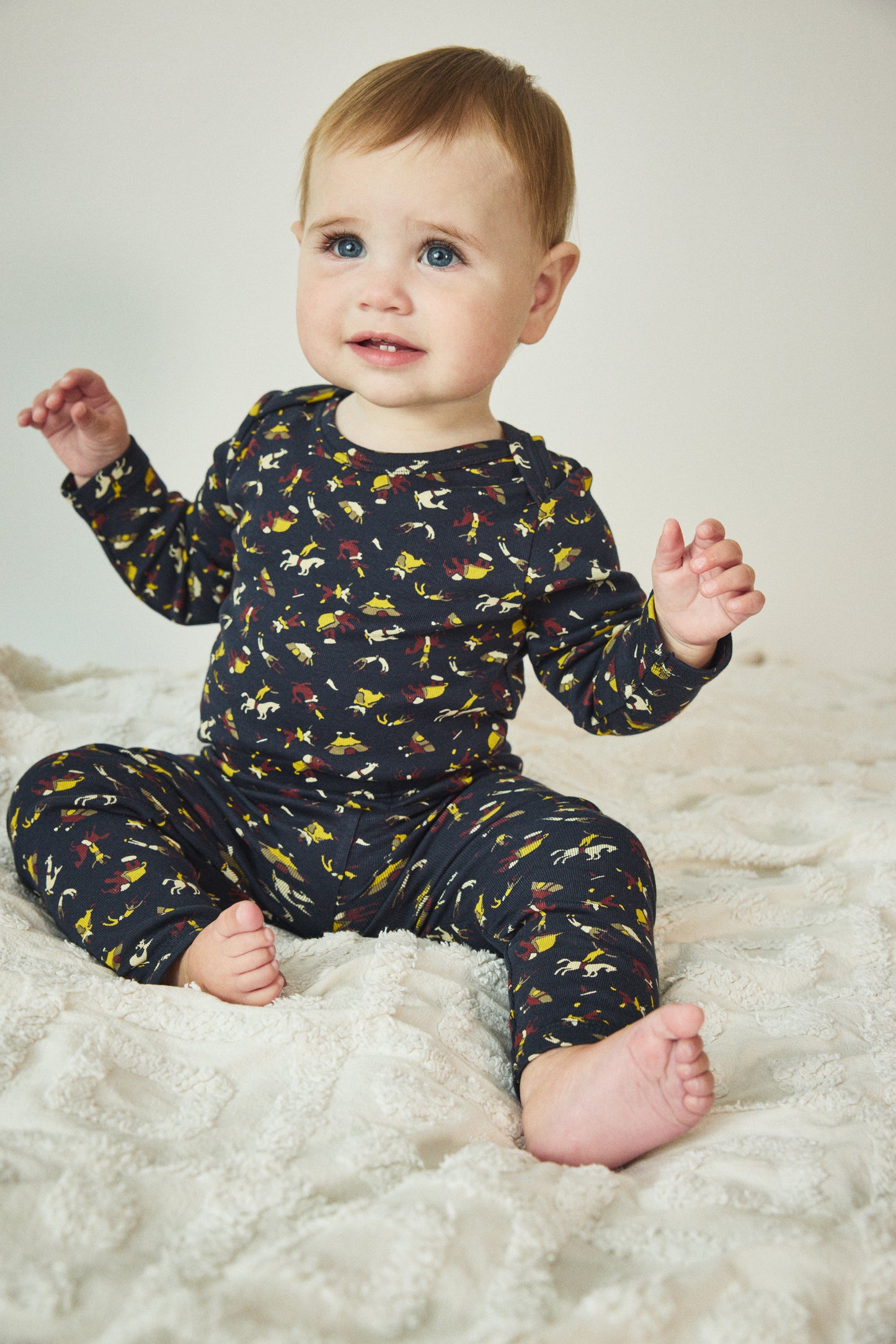 Baby Long Sleeve Lap Onesie