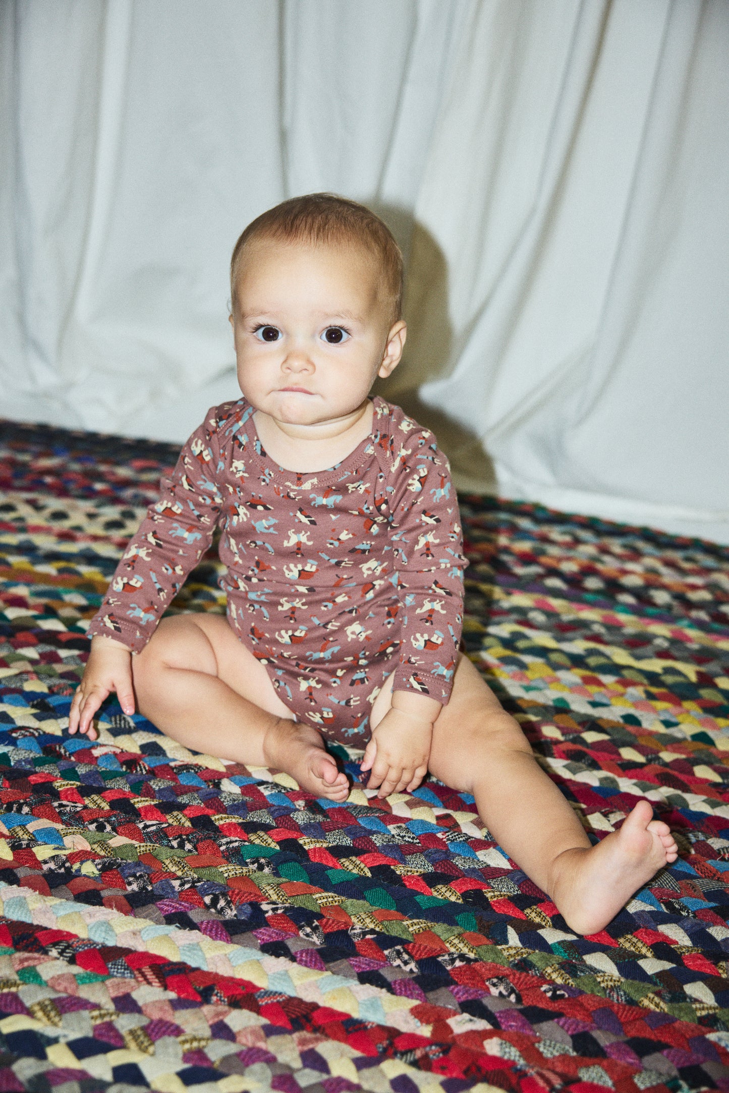 Baby Long Sleeve Lap Onesie