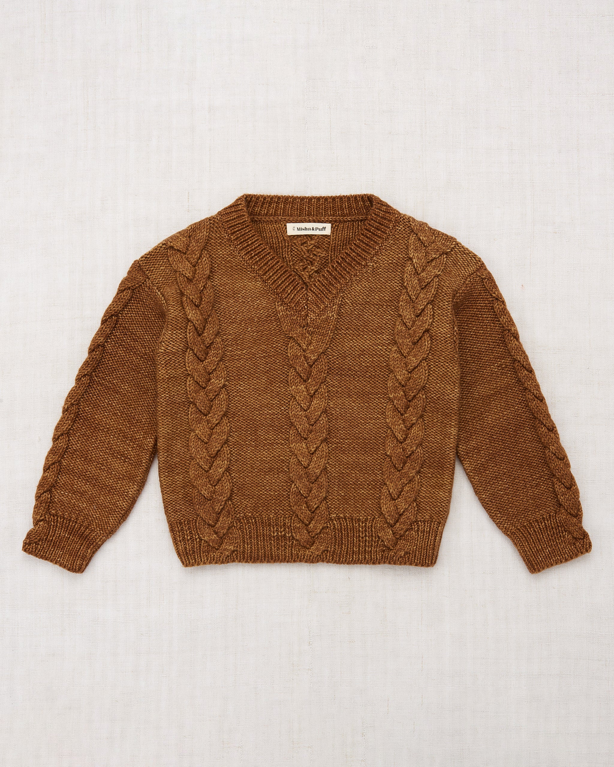 Braided Sweater - Misha & Puff