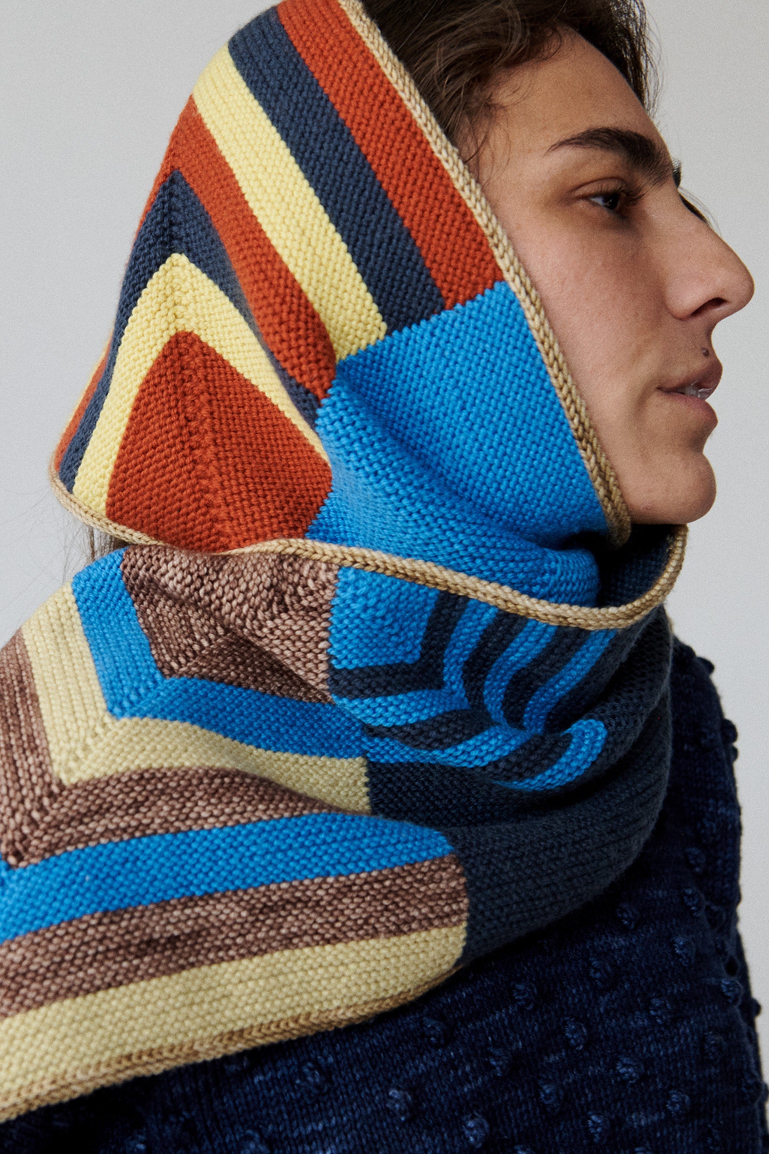 misha&puff 新品 Patchwork Scarf S4vJoXE_abgzba9AMzD5qXIKBF4YWt