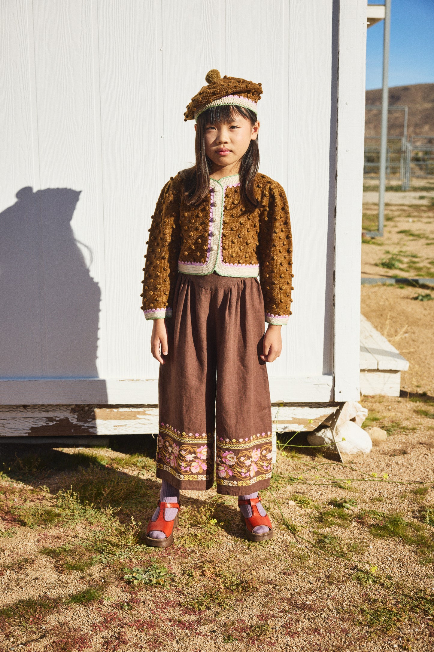 Posy Popcorn Cardigan