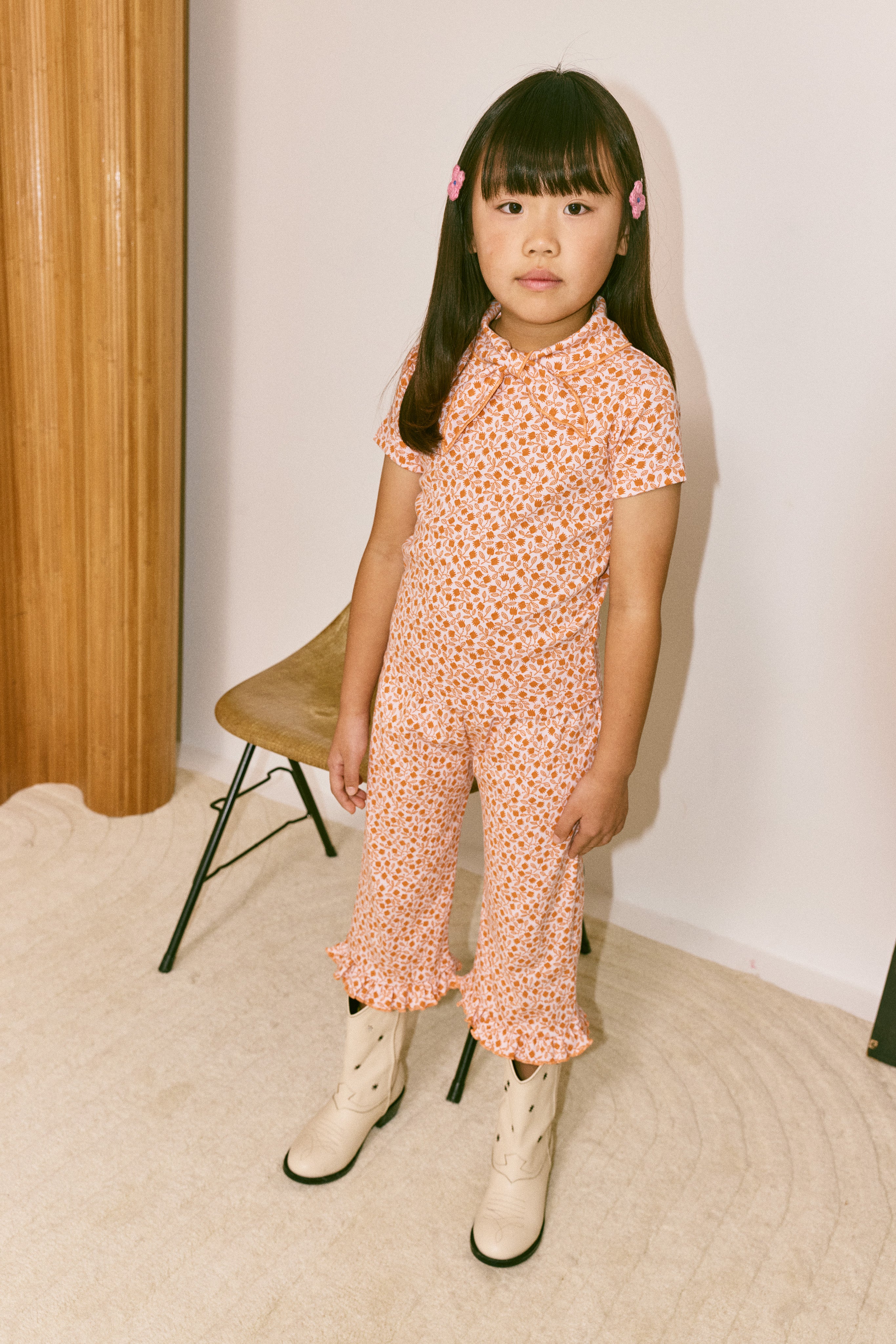 Ruffle Pedal Pusher – Misha & Puff