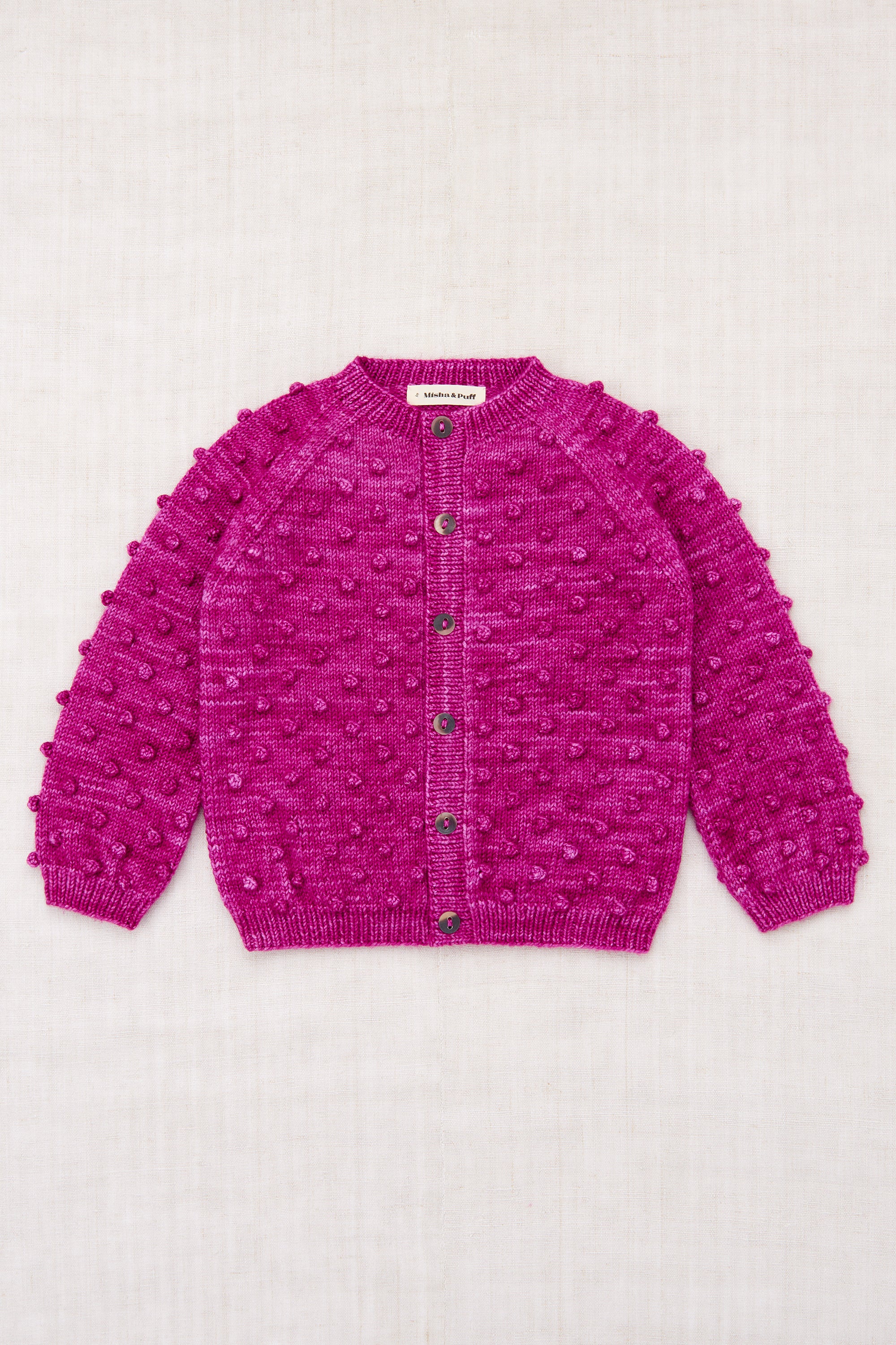 Popcorn Cardigan – Misha & Puff