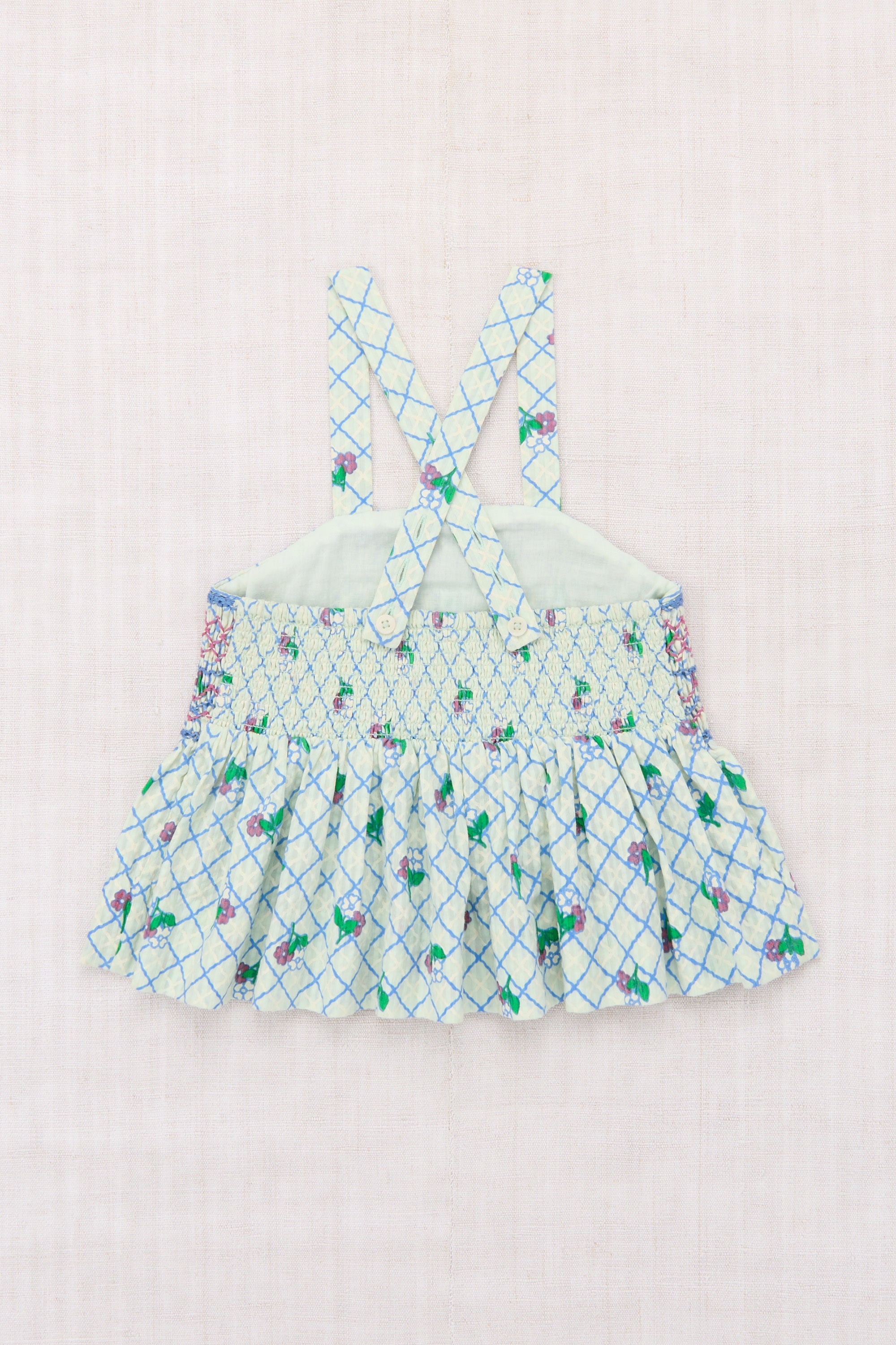 Seersucker Jelena Top – Misha & Puff