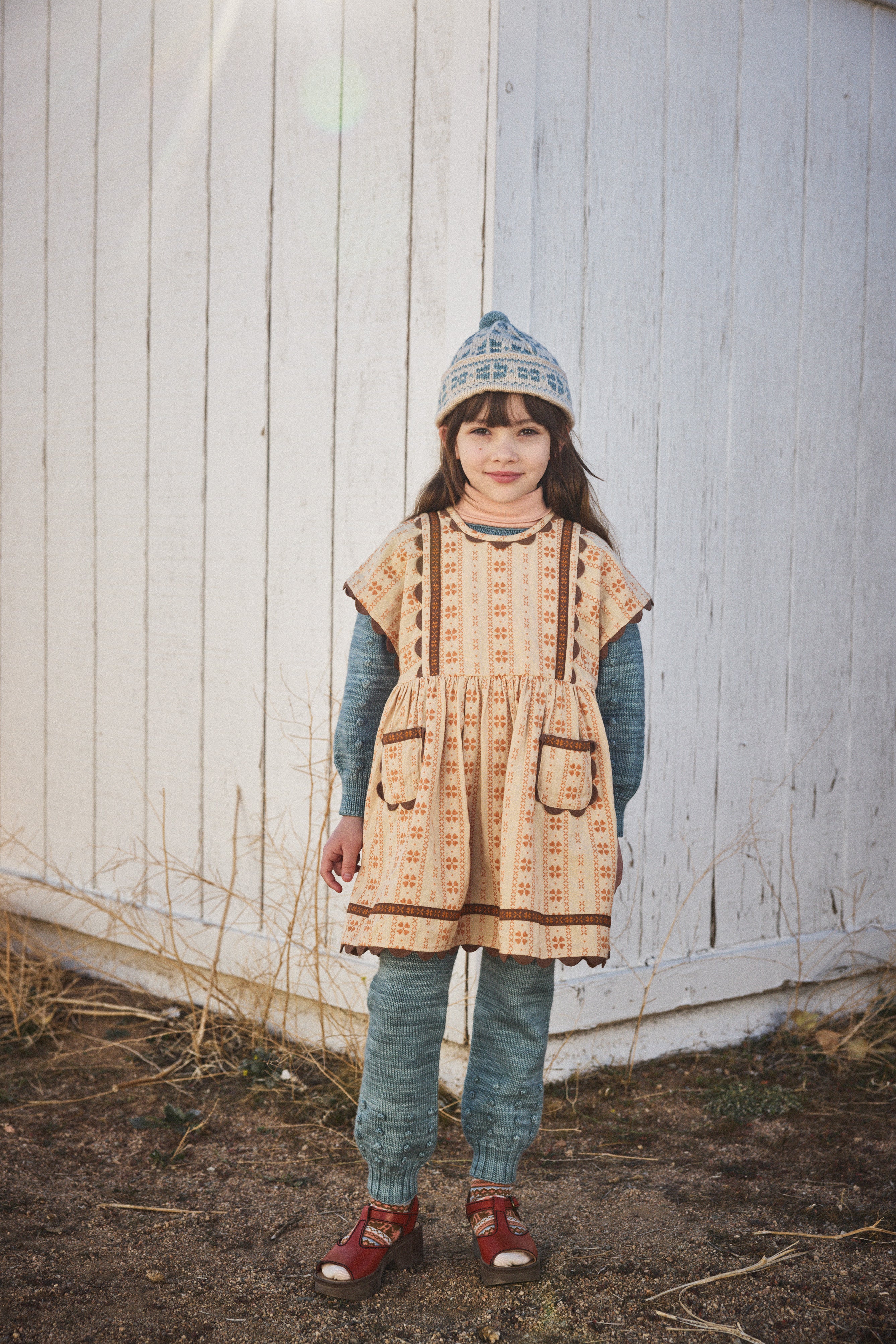 Popcorn Snowy Day Legging – Misha & Puff