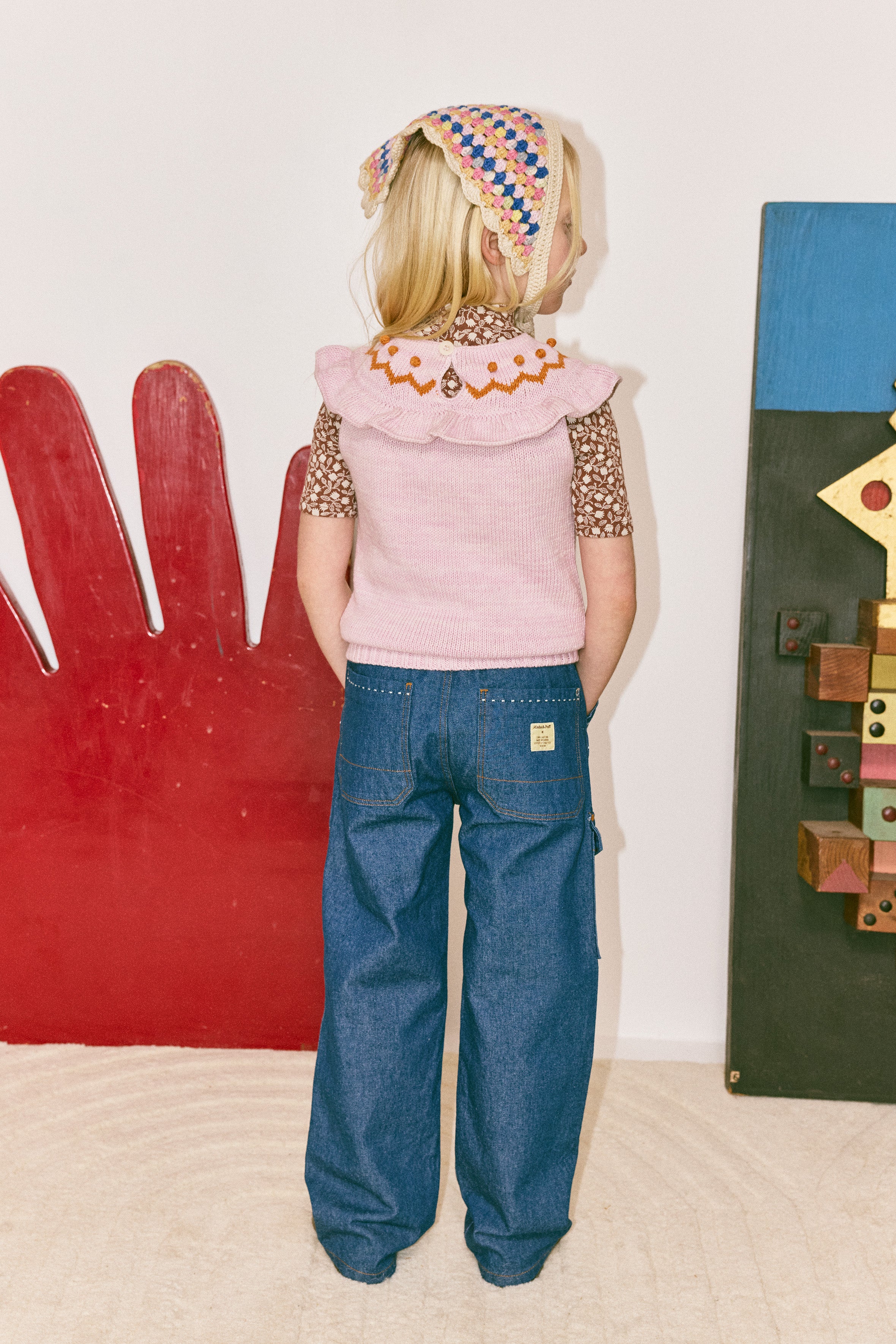 Misha&Puff Utility Jean 4Y ボトムス・スパッツ Misha&Puff Utility