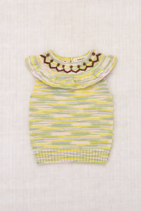 Zig Zag Ruffle Tank
