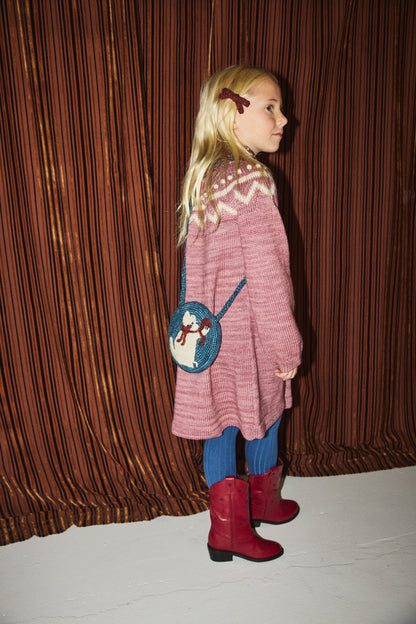 Meadow Yarn Cat Circle Bag