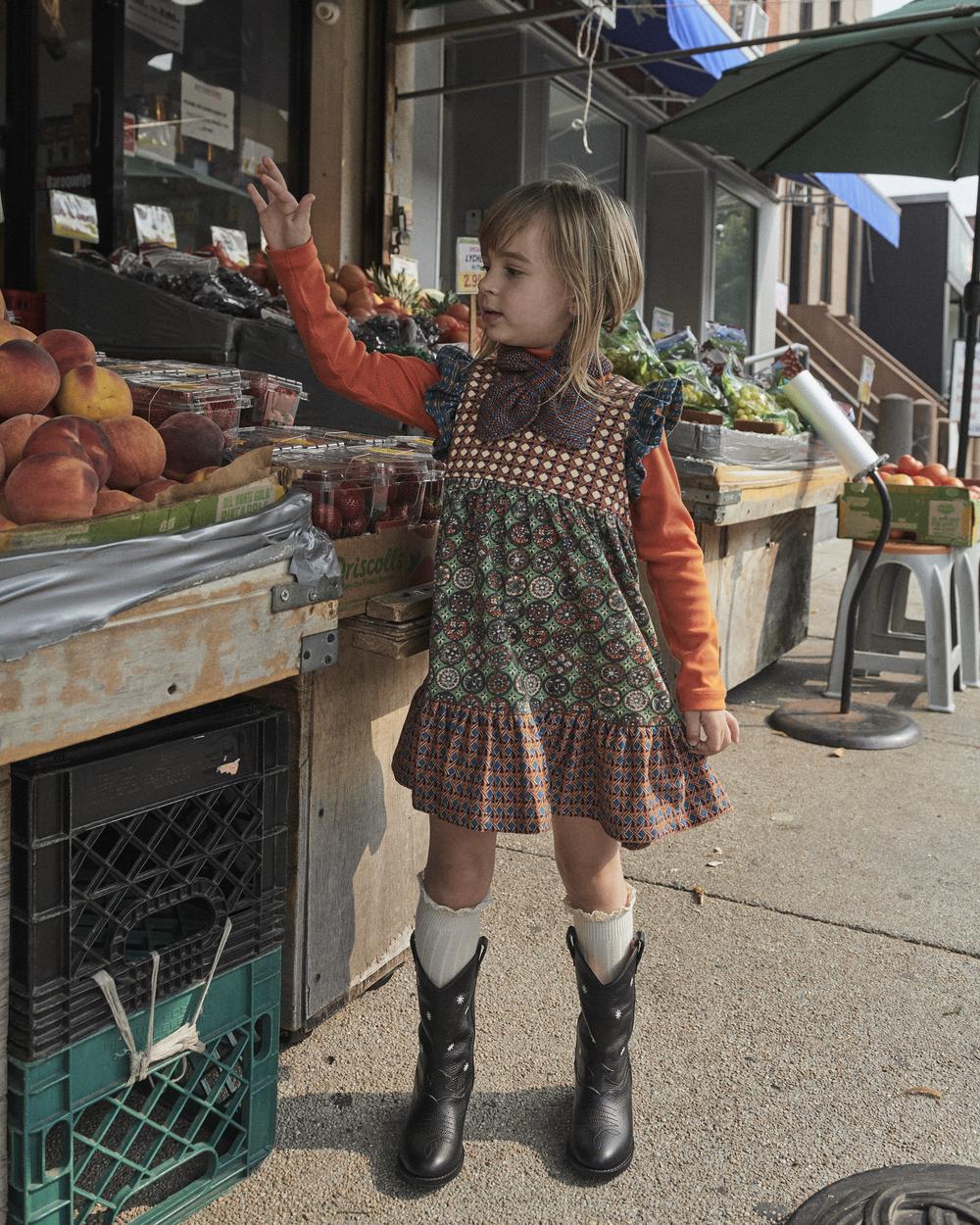 Young girl store cowboy boots