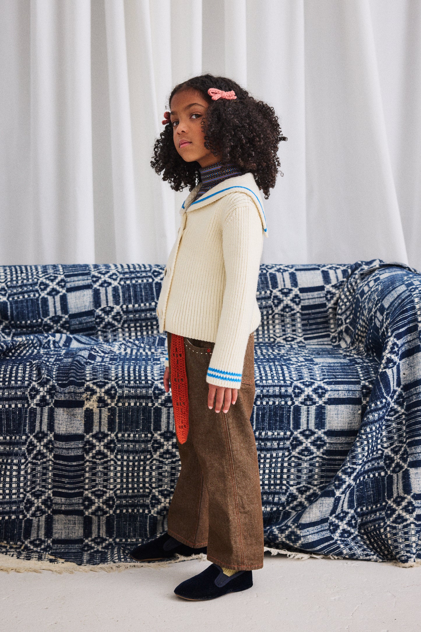 Sailor Rib Cardigan