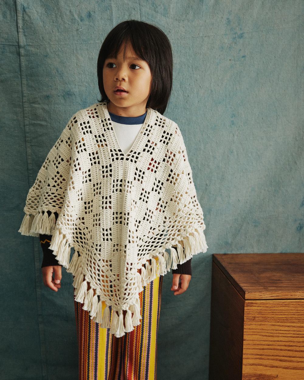 Lattice Crochet Poncho