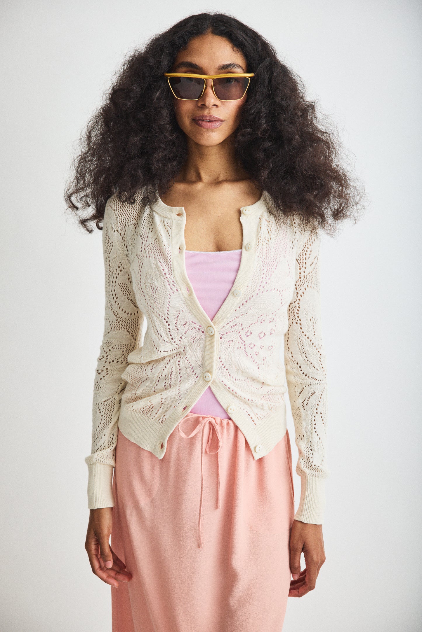 Lace Vignette Cardigan